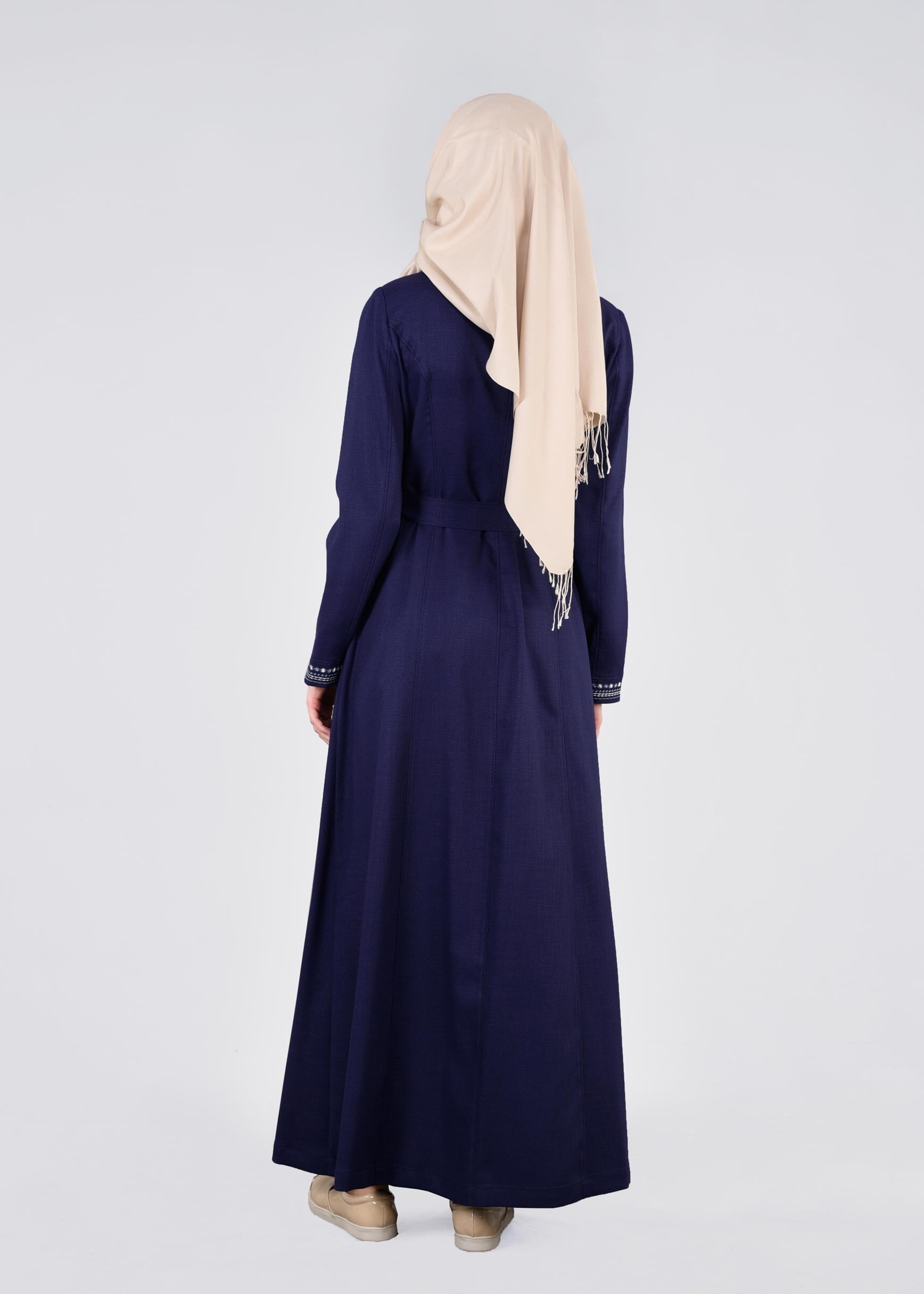 Tesettür giyim LACİVERT 1116 SHADOW PARDESÜ 40/48 TEK38