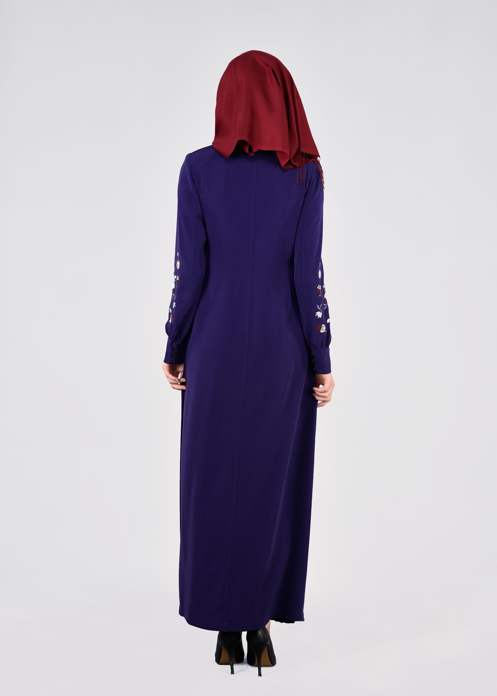 Tesettür giyim LACİVERT 1123 NEW LOREN PARDESÜ 38/44 TEK40