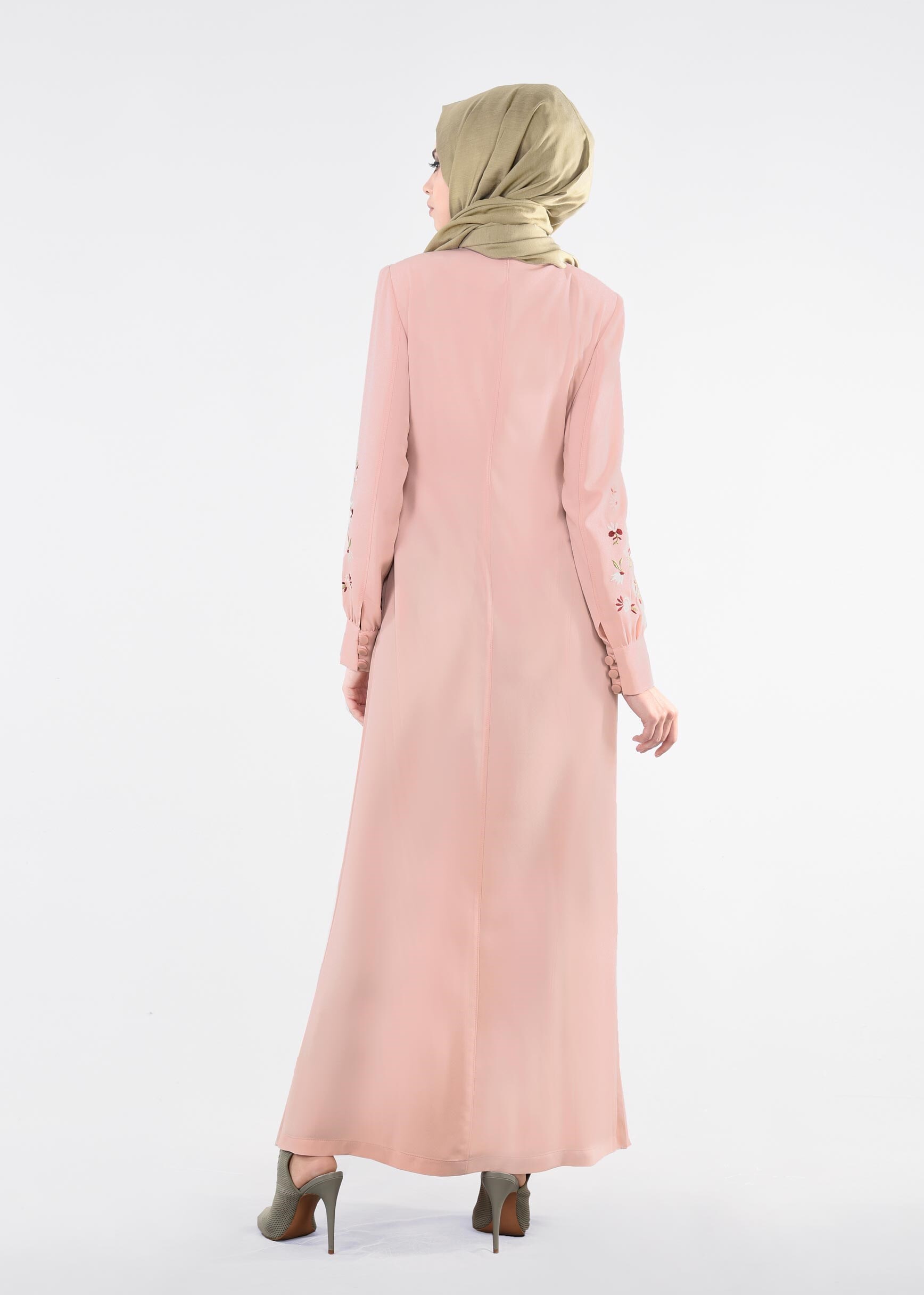 Tesettür giyim PUDRA 1123 NEW LOREN PARDESÜ 38/44 TEK40
