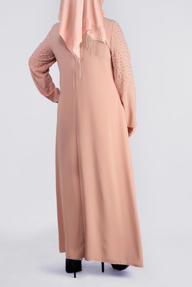 Tesettür giyim PUDRA 3374E VİRONA 2′Lİ ETEKLİ TAKIM 42/48 TEK40 - ALVİNA