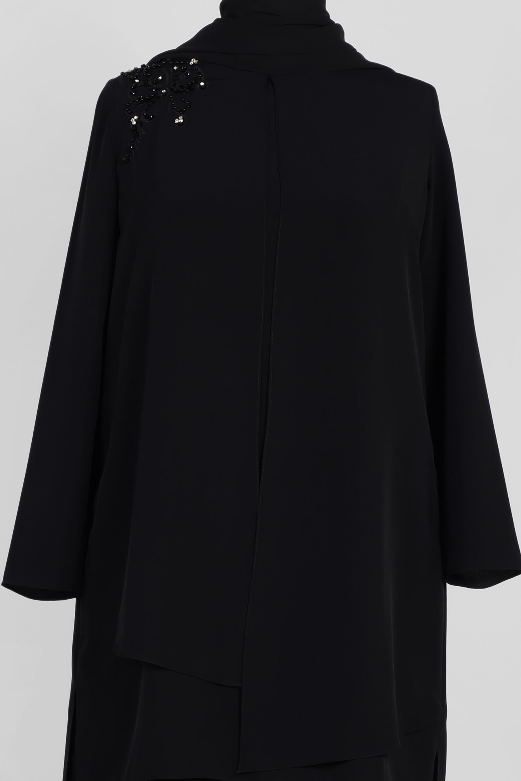 Tesettür giyim SİYAH 3364P NEW LOREN 2&prime;Lİ PANT.TAKIM 42/48 TEK40