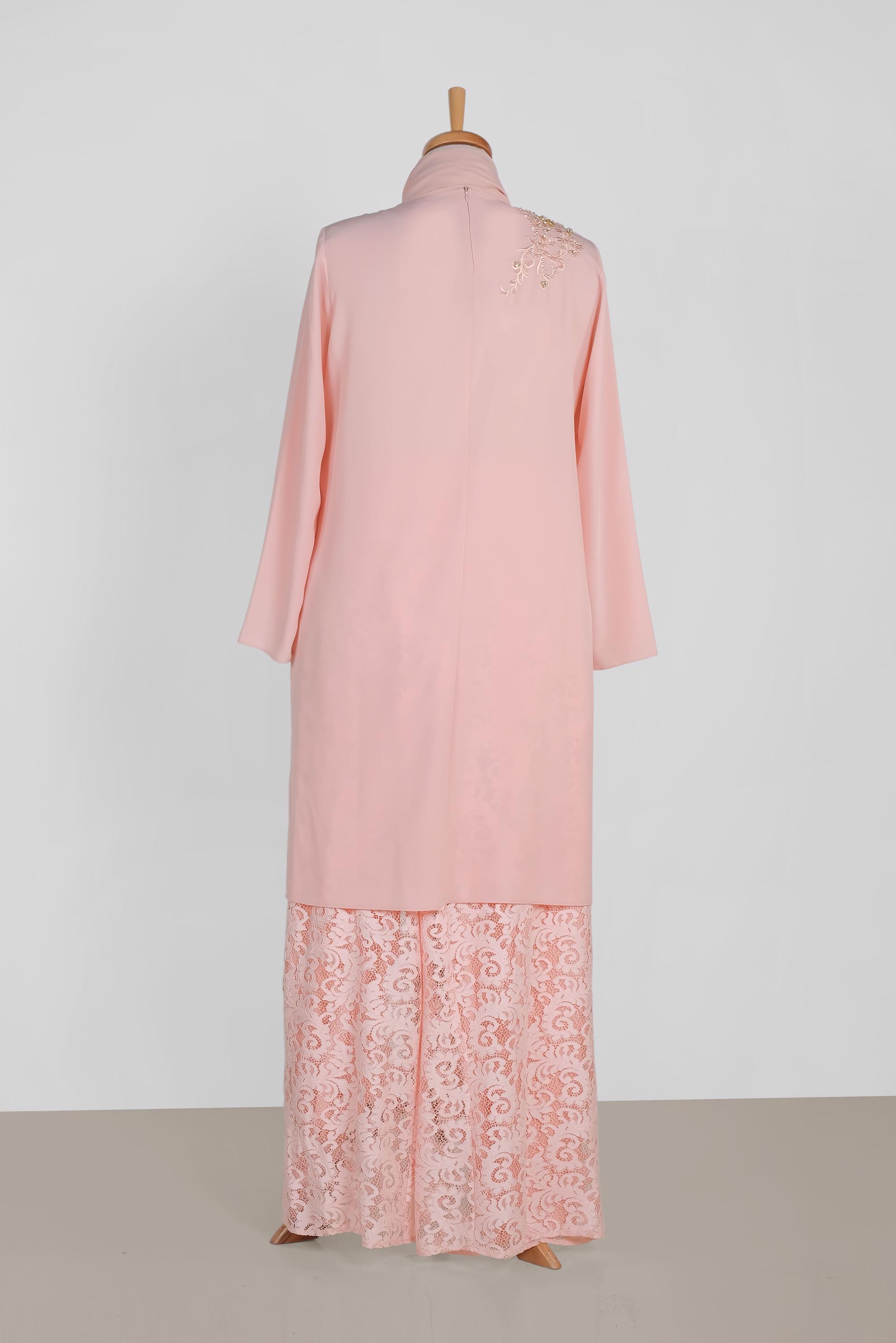 Tesettür giyim PUDRA 3364P NEW LOREN 2&prime;Lİ PANT.TAKIM 42/48 TEK40