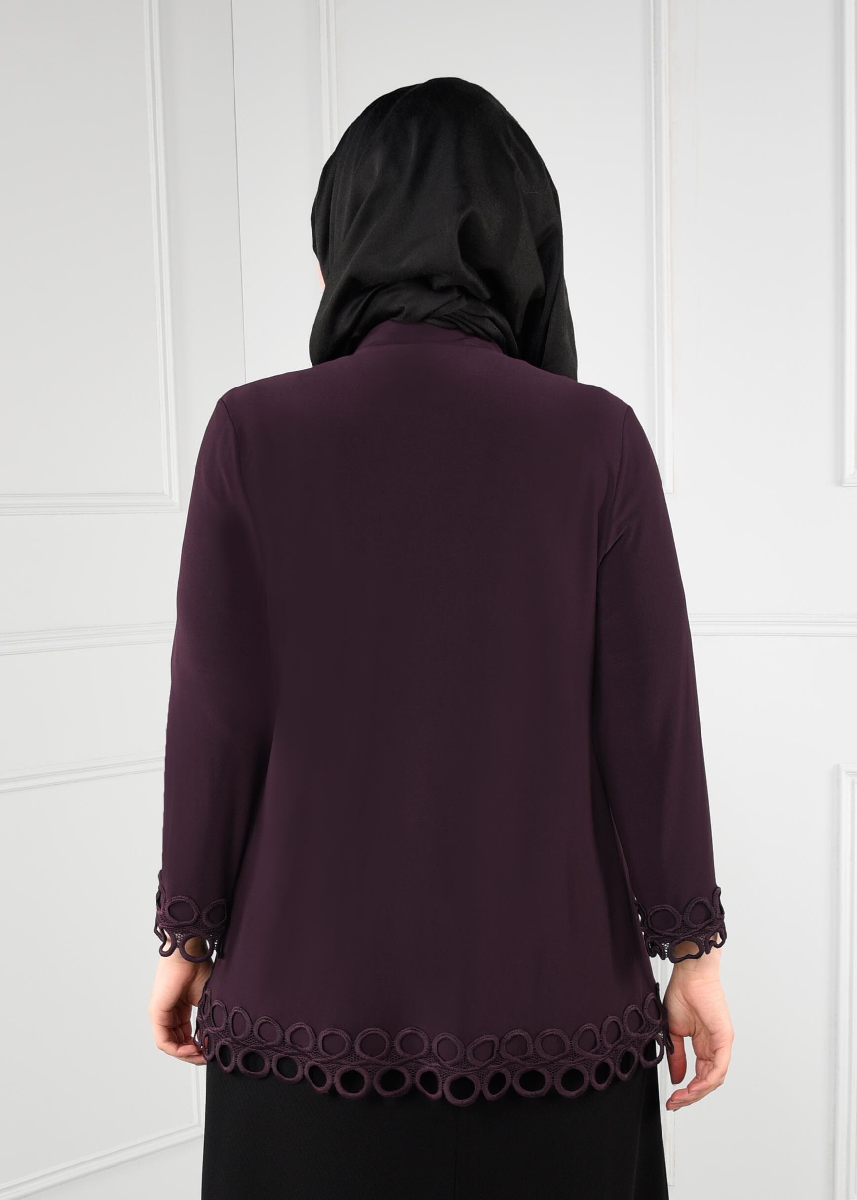 Tesettür giyim MÜRDÜM 2724 VİZONA 2&prime;Lİ TUNİK 46/52