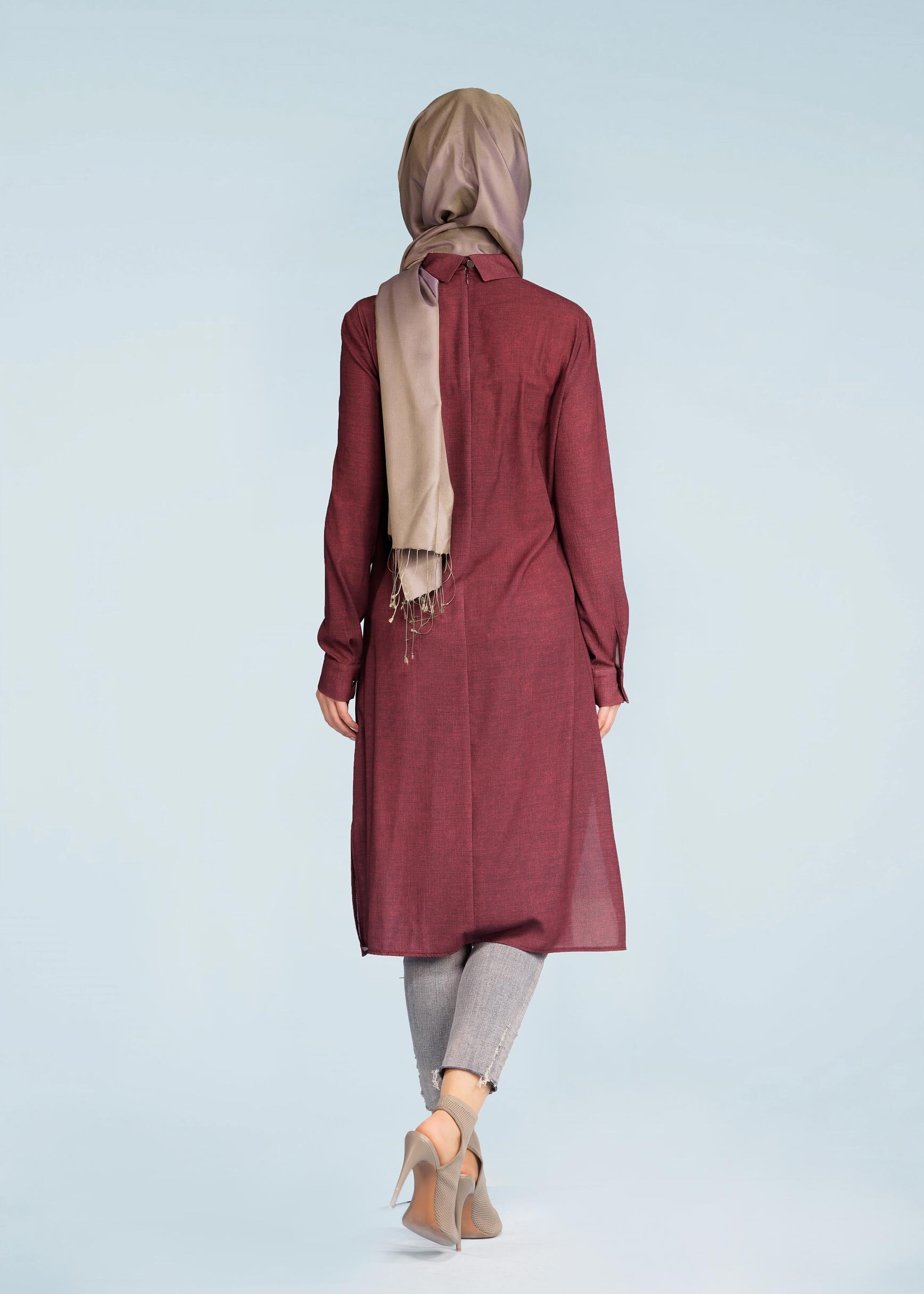 Tesettür giyim MÜRDÜM 4077 CAPRİ 11029 TUNİK 38/46 TEK40