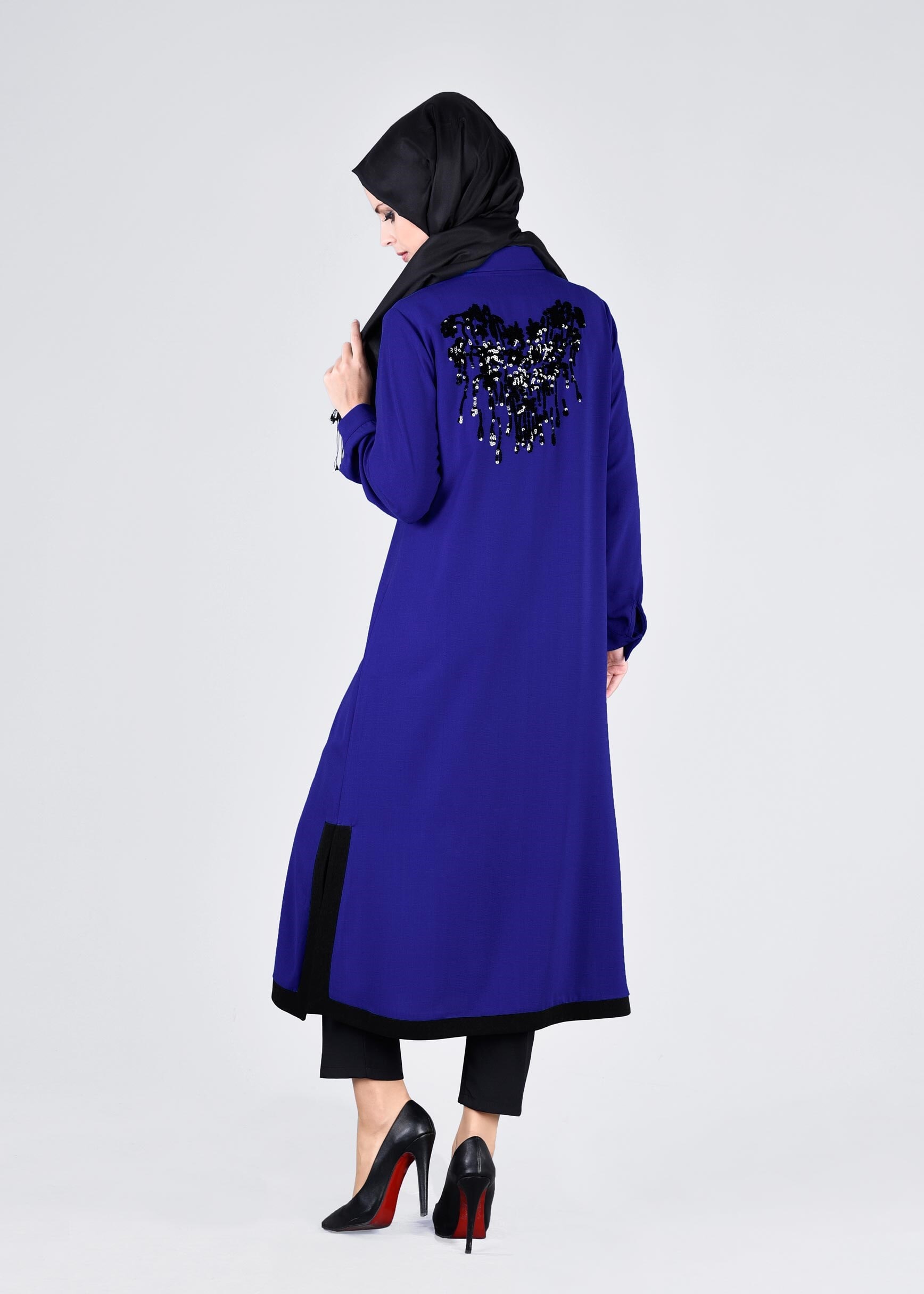 Tesettür giyim LACİVERT 4082 7785 TESETTÜR TUNİK 40/48 TEK38