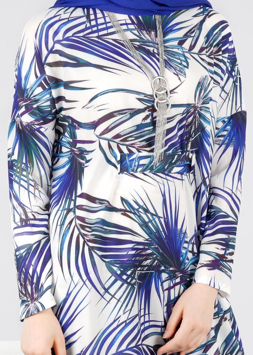 Tesettür giyim LACİVERT 4083 KOBE 23162 TUNİK 38/44 TEK40