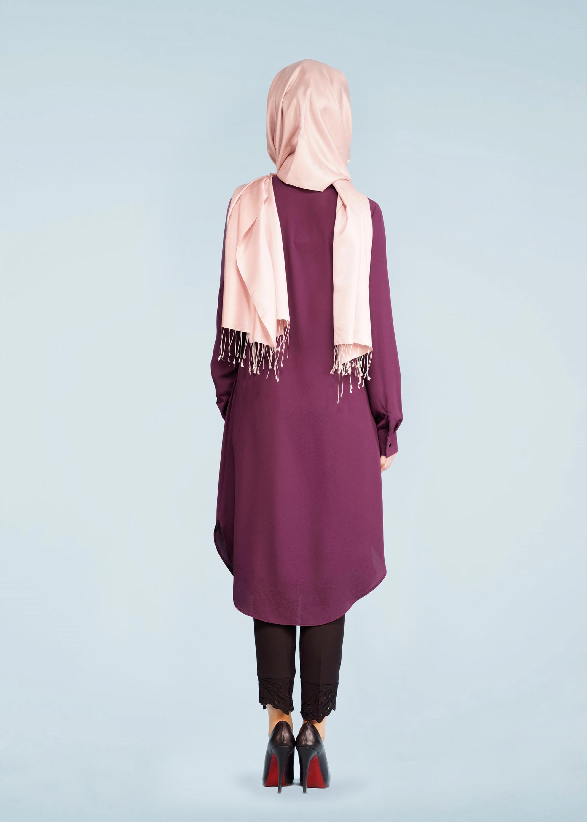 Tesettür giyim MÜRDÜM 4084 NİŞANTAŞI TESETTÜR TUNİK 38/44 TEK40