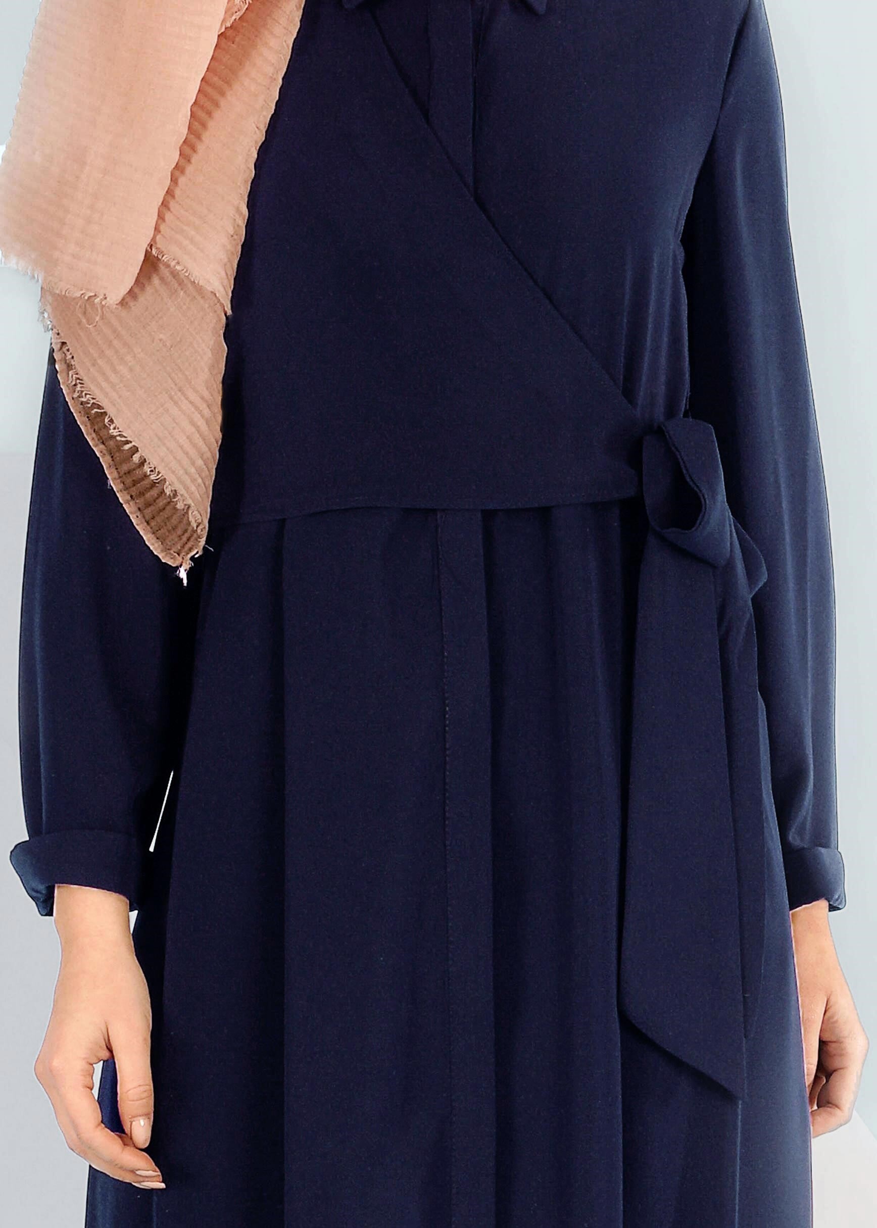 Tesettür giyim LACİVERT 4088 NEW ALYA TUNİK 38/44 TEK40