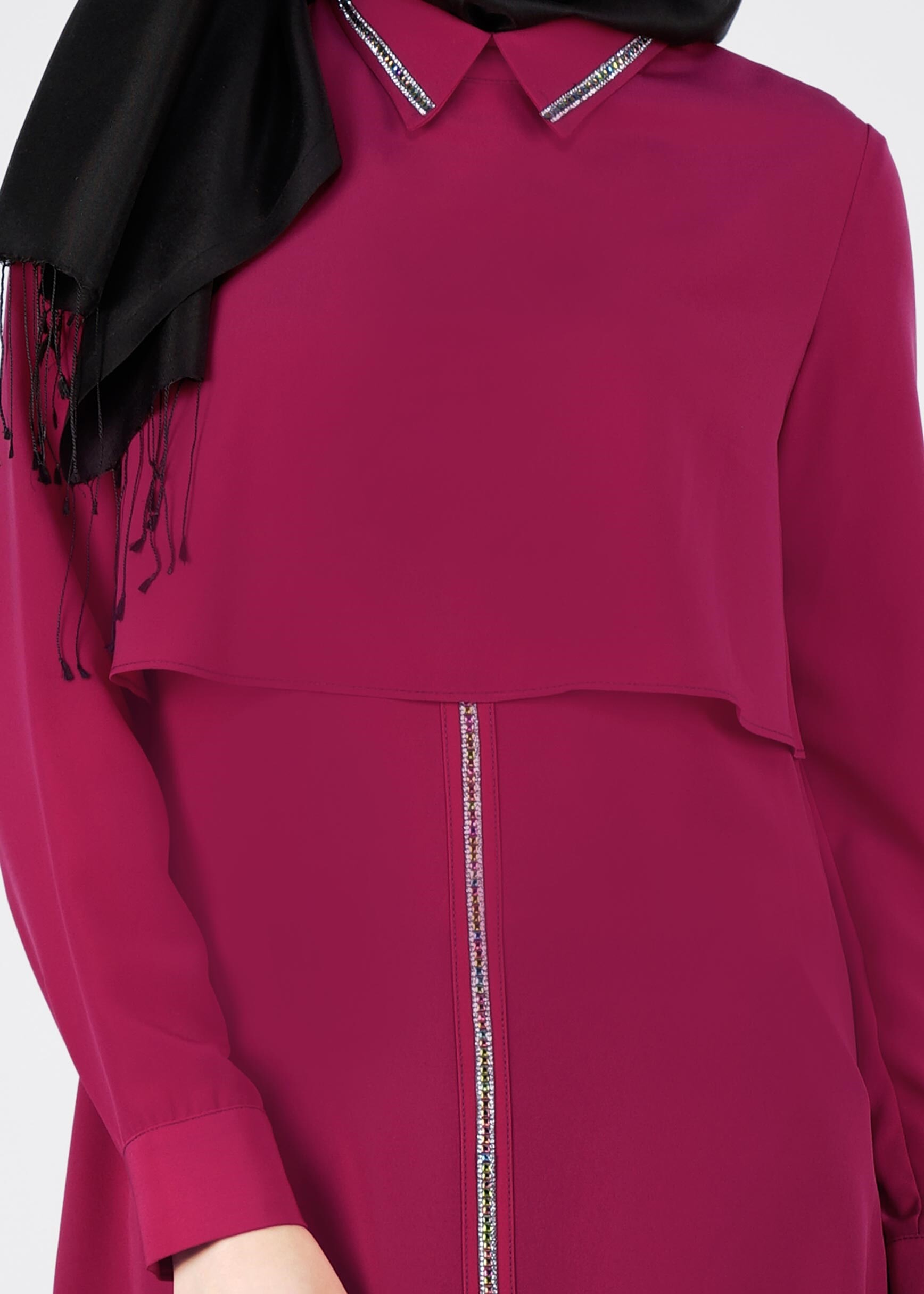 Tesettür giyim MÜRDÜM 4089 NEW LOREN TUNİK 38/44 TEK40