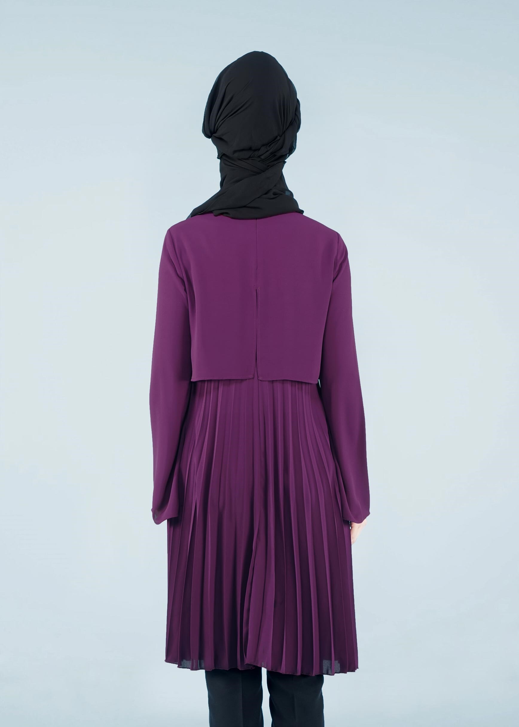 Tesettür giyim MÜRDÜM 4092 ESİNTİ TUNİK 36/42 TEK38