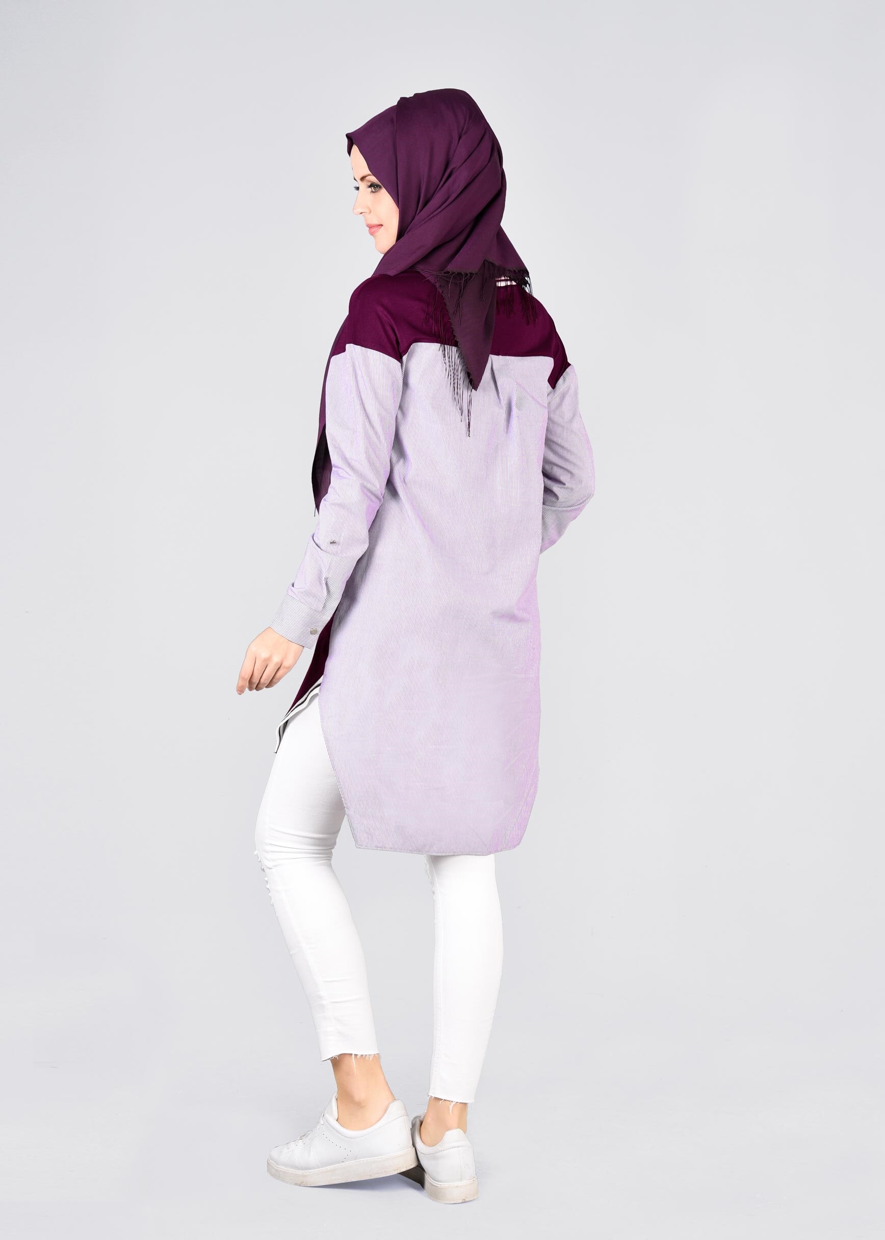 Tesettür giyim MOR 4220 1407 TUNİK 36/42 TEK38