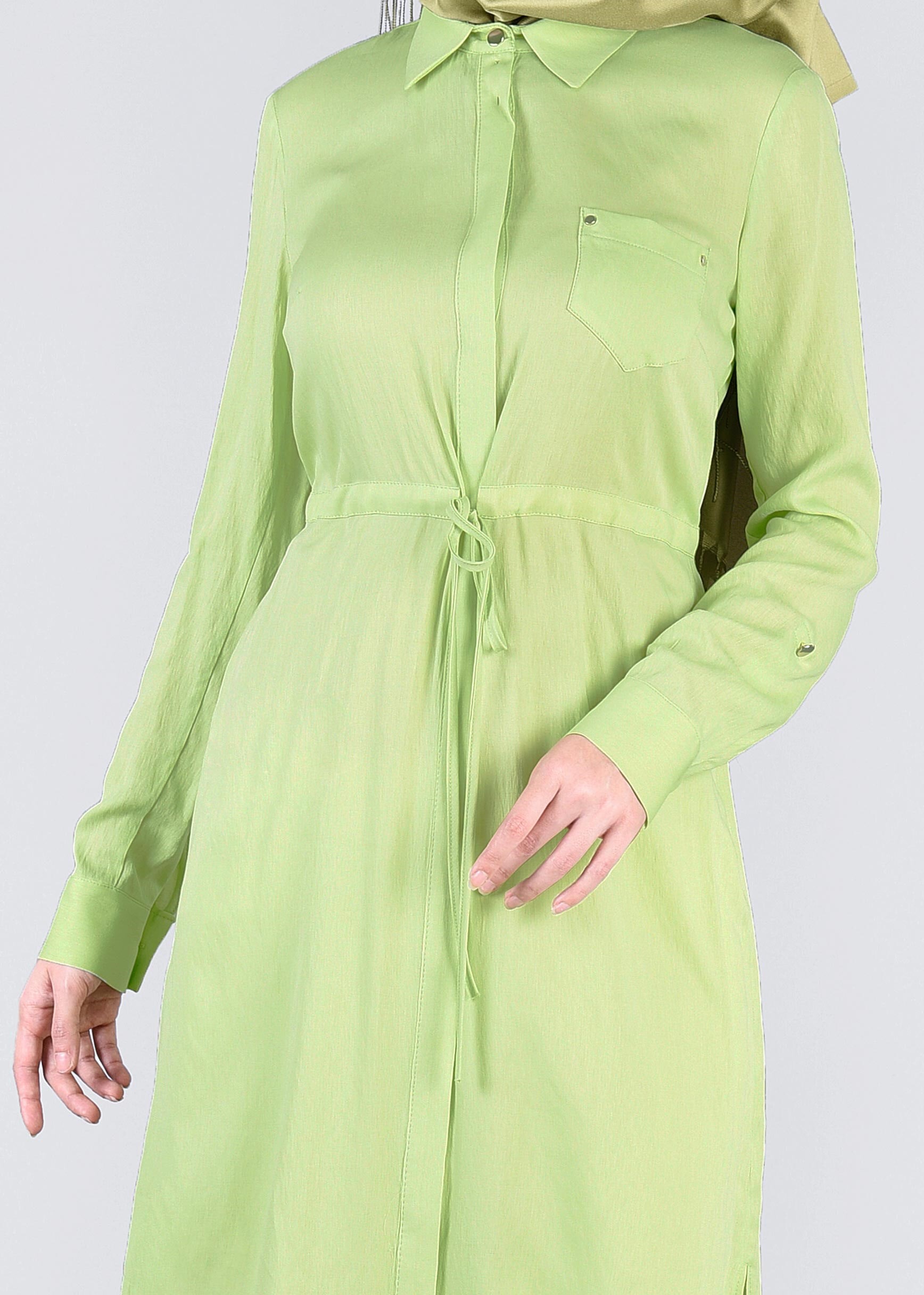 Tesettür giyim YEŞİL 4226 EGZOTİK 6823 TUNİK 36/44 TEK38