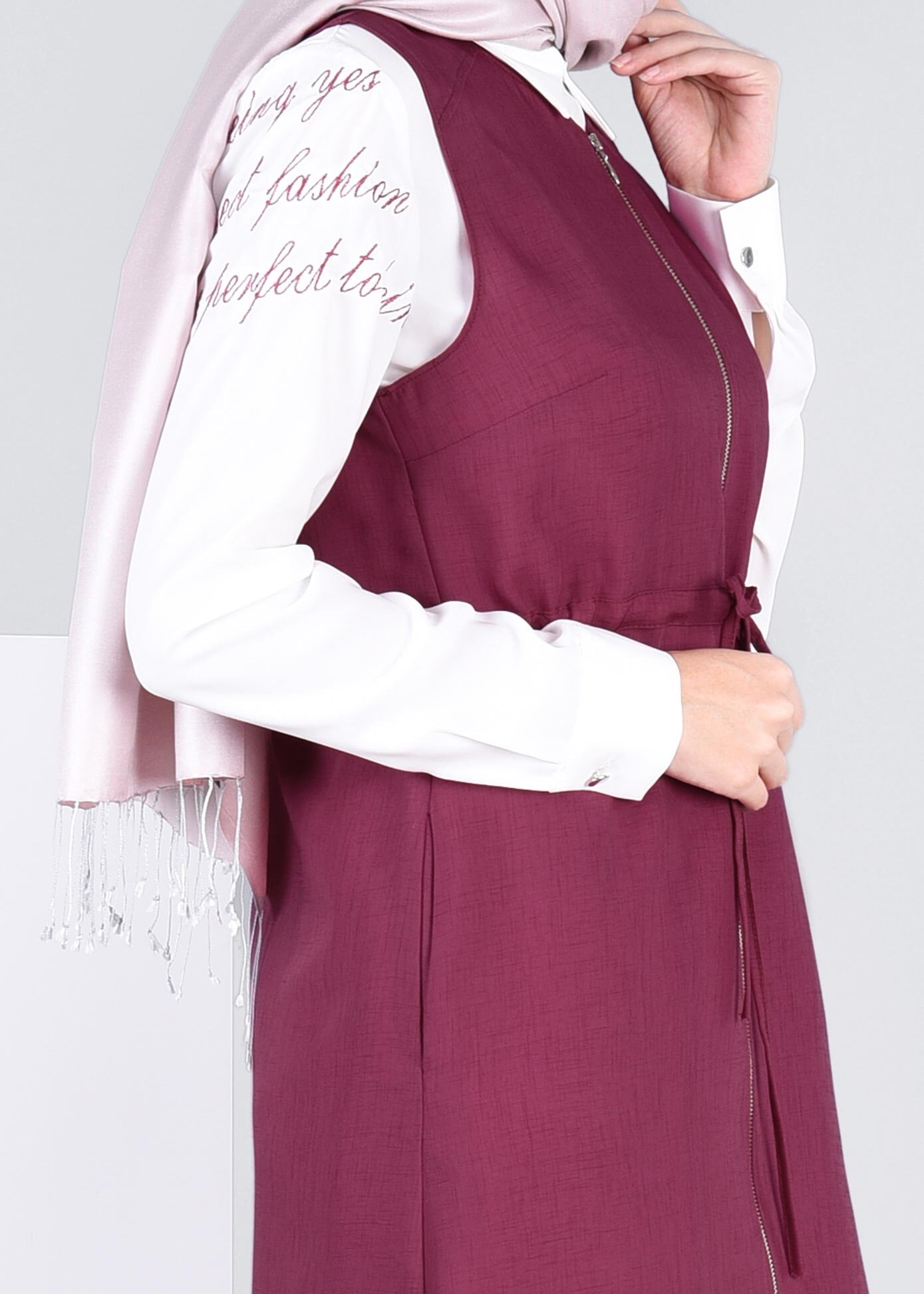 Tesettür giyim MOR 4312 YOGA 2&prime;Lİ TUNİK 38/46