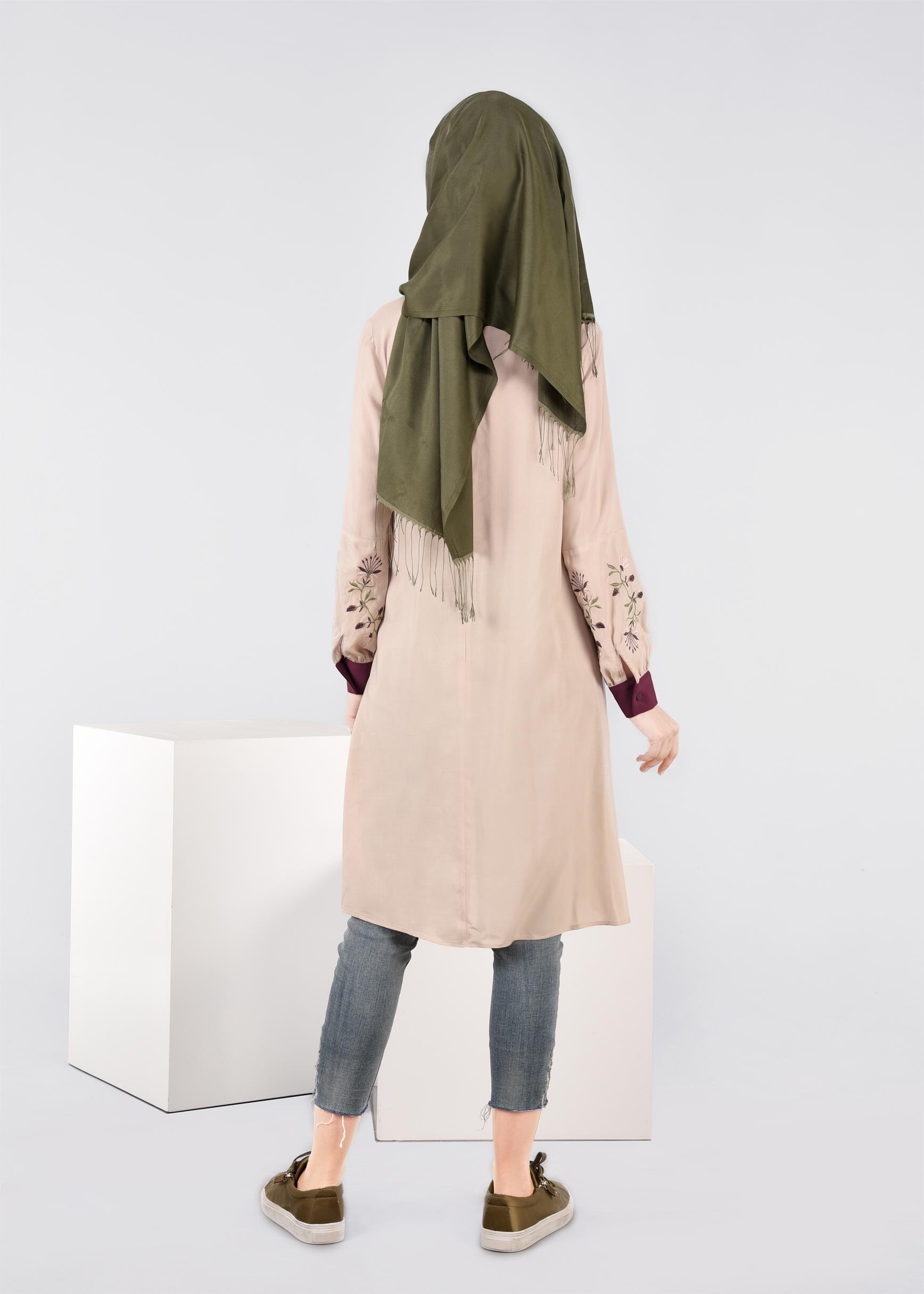 Tesettür giyim BEJ 4427 NEW DOROTY TUNİK 36/44 TEK38