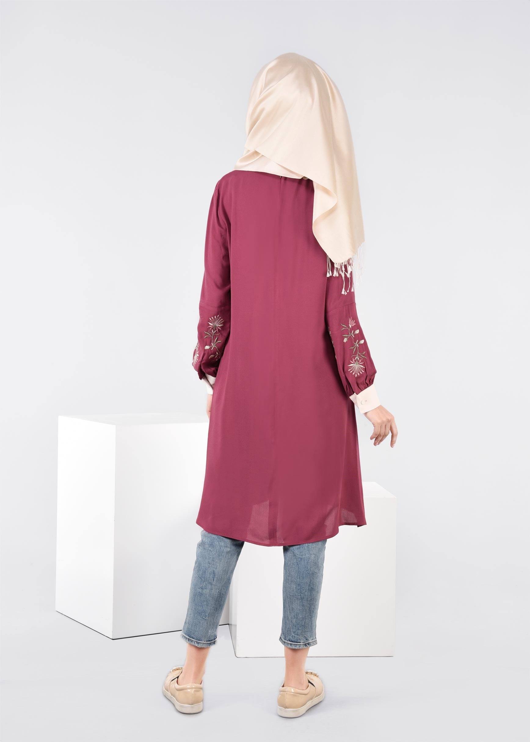 Tesettür giyim MOR 4427 NEW DOROTY TUNİK 36/44 TEK38