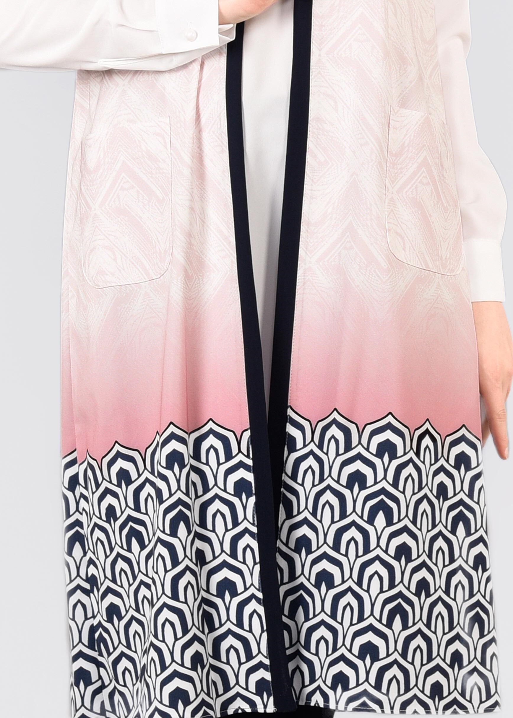 Tesettür giyim PUDRA 4450 SAKIZ 10891 2&prime;Lİ TUNİK 38/46 TEK40