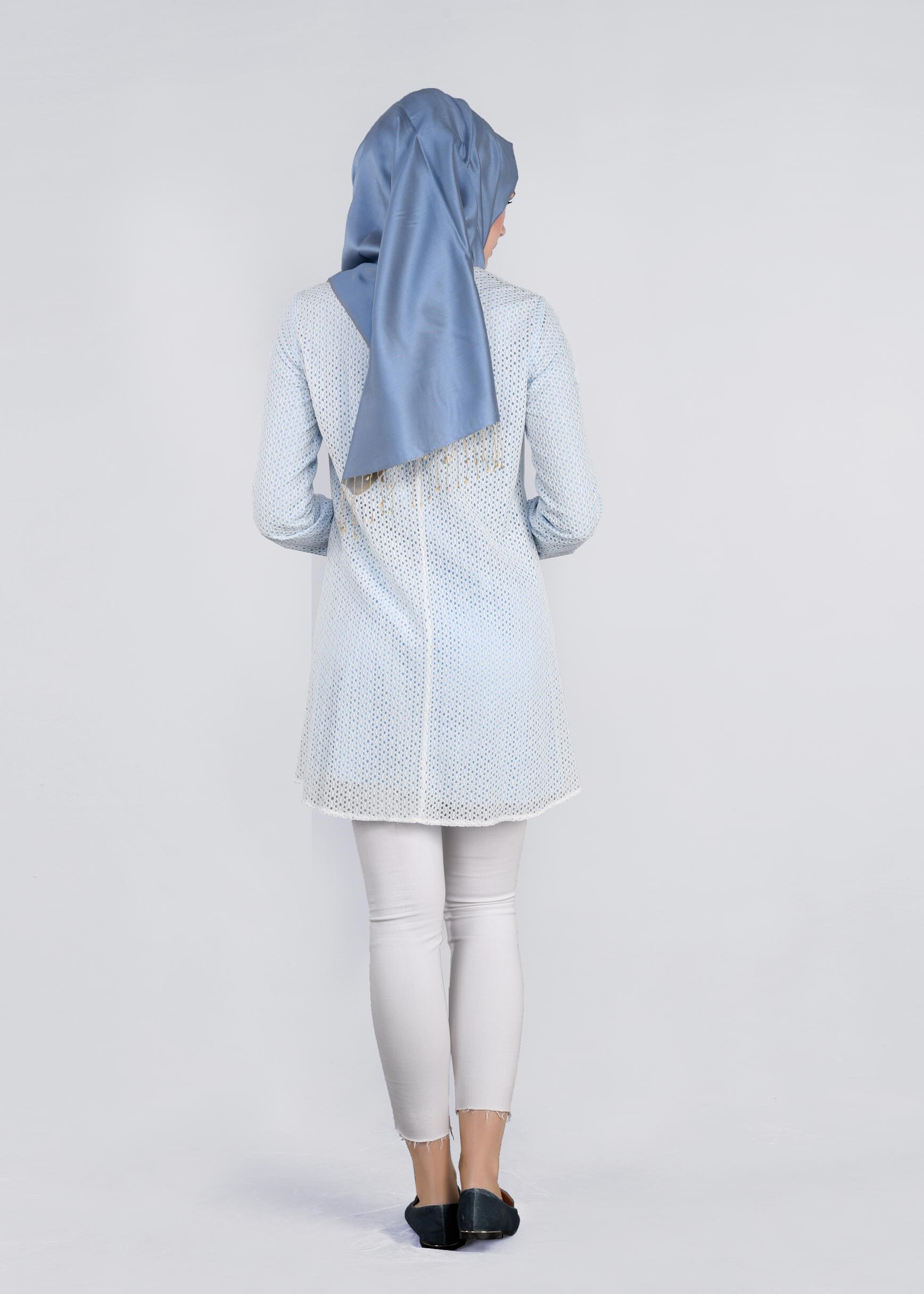 Tesettür giyim BEJ 4452 BİTA 1664 TUNİK 36/42