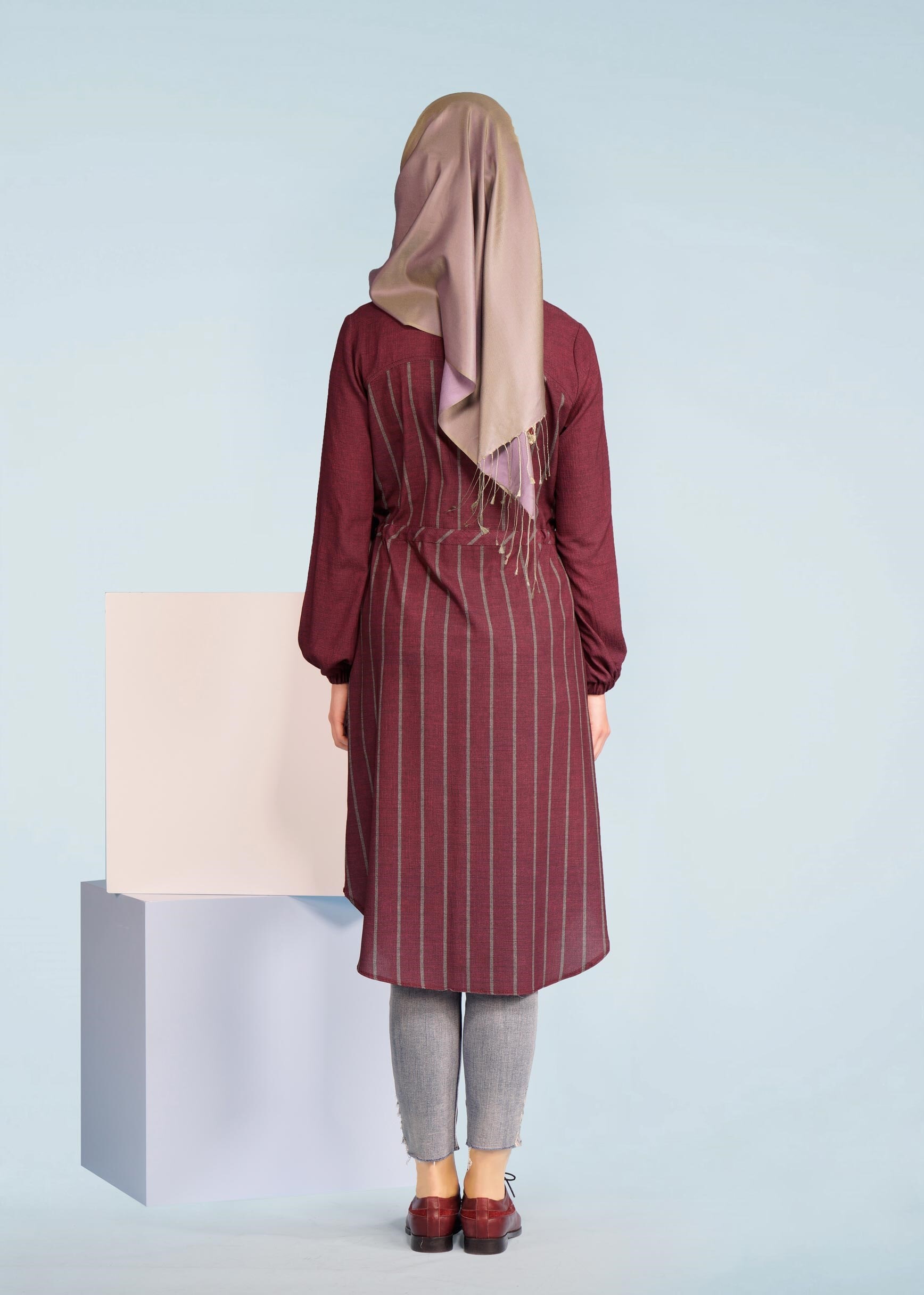 Tesettür giyim MÜRDÜM 4922 CAPRİ 11029 TUNİK 38/44 TEK36