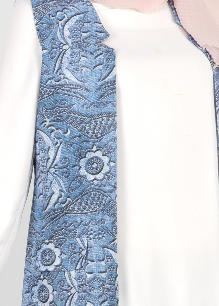 Tesettür giyim LACİVERT 4296 SEDEF 9845 TESETTÜR YELEK 38/46 TEK36