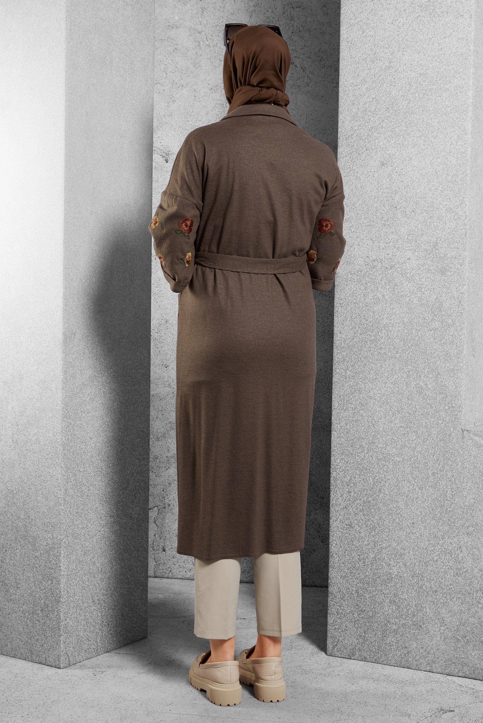 Vêtements hijab VISON VESTE À BRODÉE 4839 