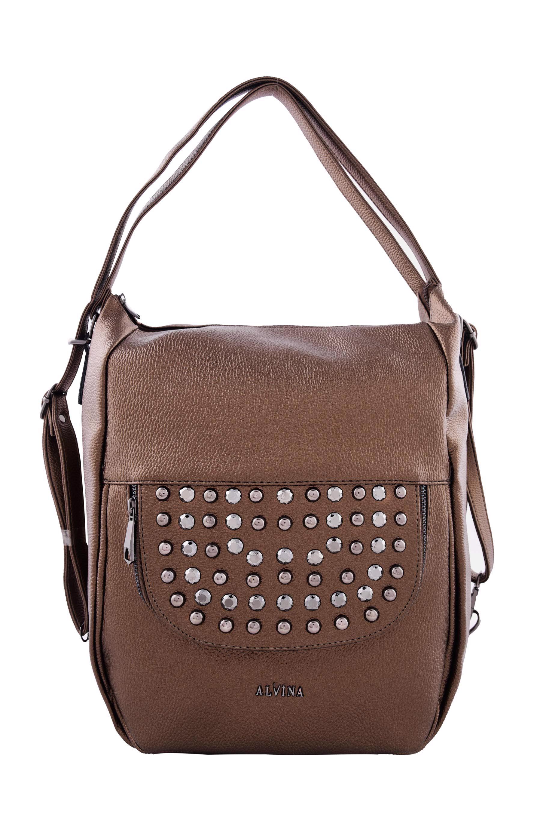 Tesettür giyim BAKIR / BRONZ 1302 ALVİNA ÇANTA