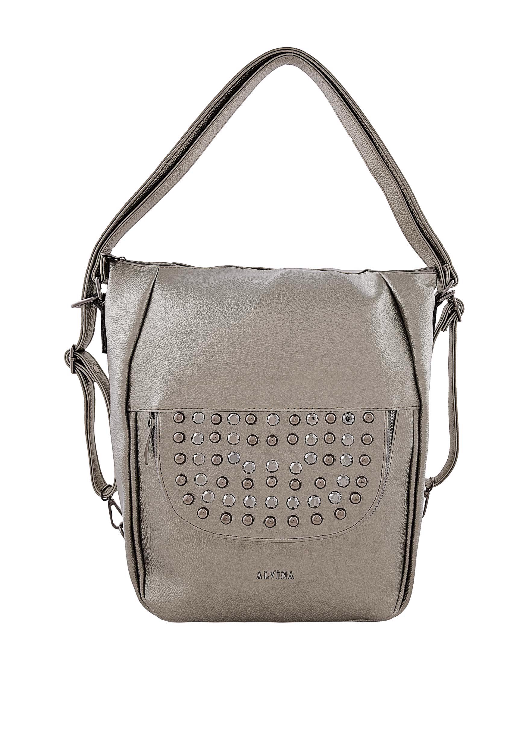 Tesettür giyim BEJ 1302 ALVİNA ÇANTA