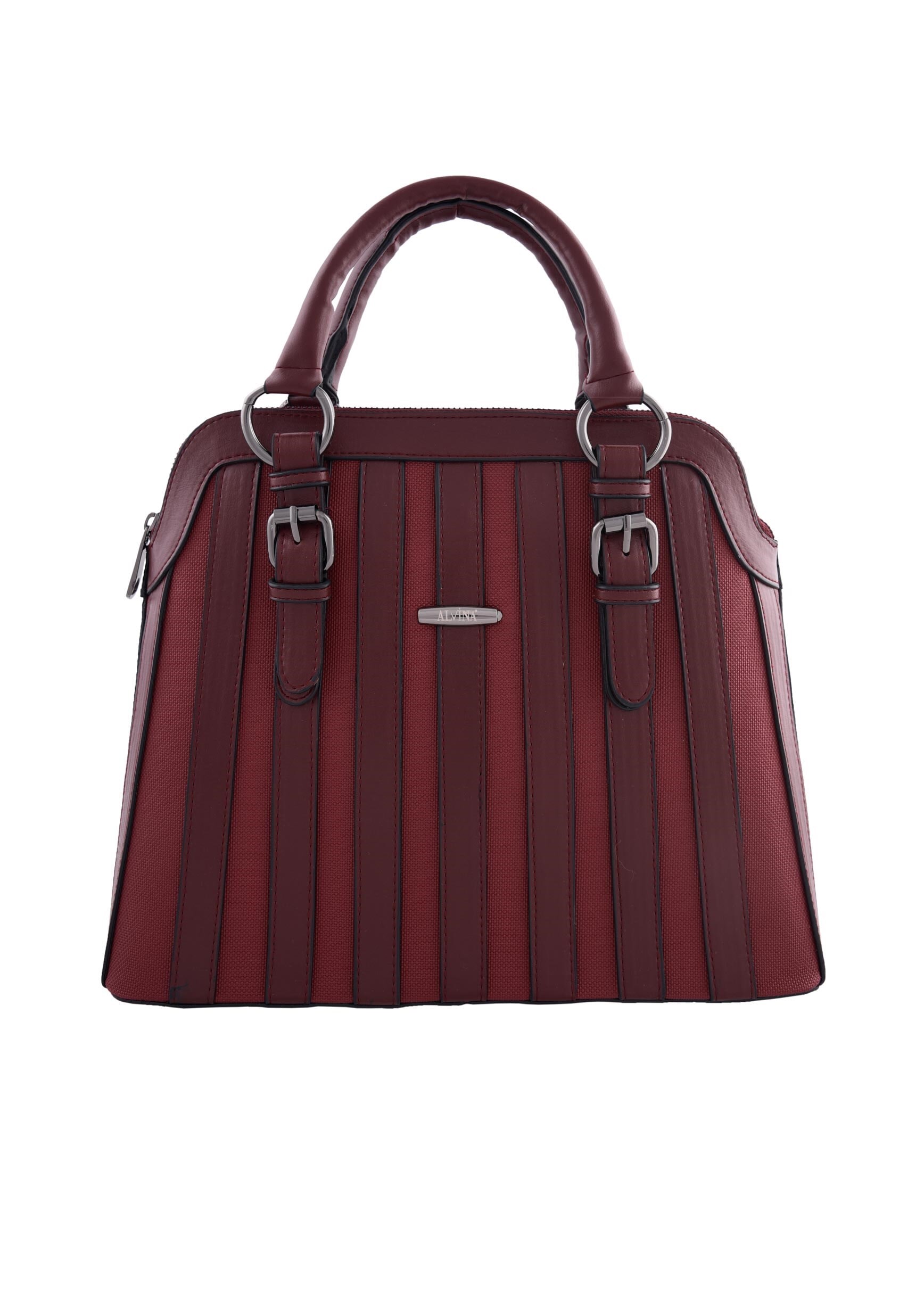 Tesettür giyim BORDO 3047 ALVİNA ÇANTA