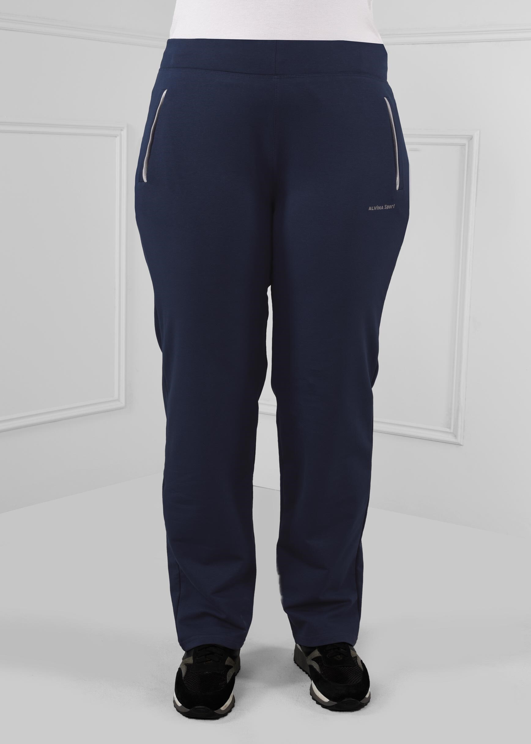 Hijab clothing NAVY BLUE COTTON TRACKSUIT BOTTOM 7197 
