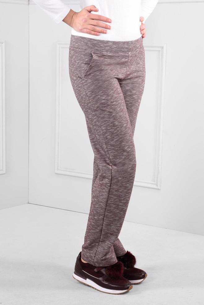 Vêtements hijab ROUGE BORDEAUX PANTALON DE JOGGING EN COTON 7272 - ALVİNA