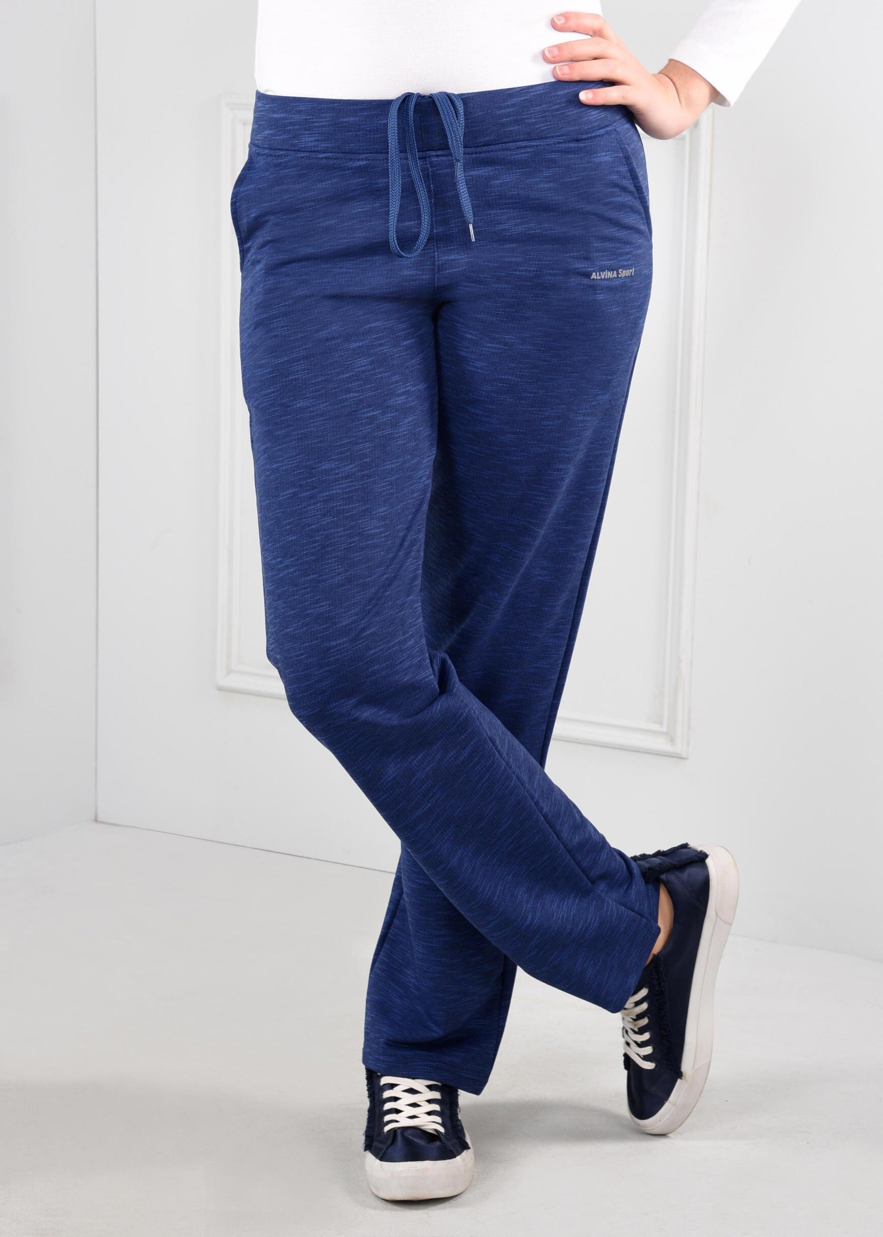 Hijab clothing NAVY BLUE COTTON TRACKSUIT BOTTOM 7272
