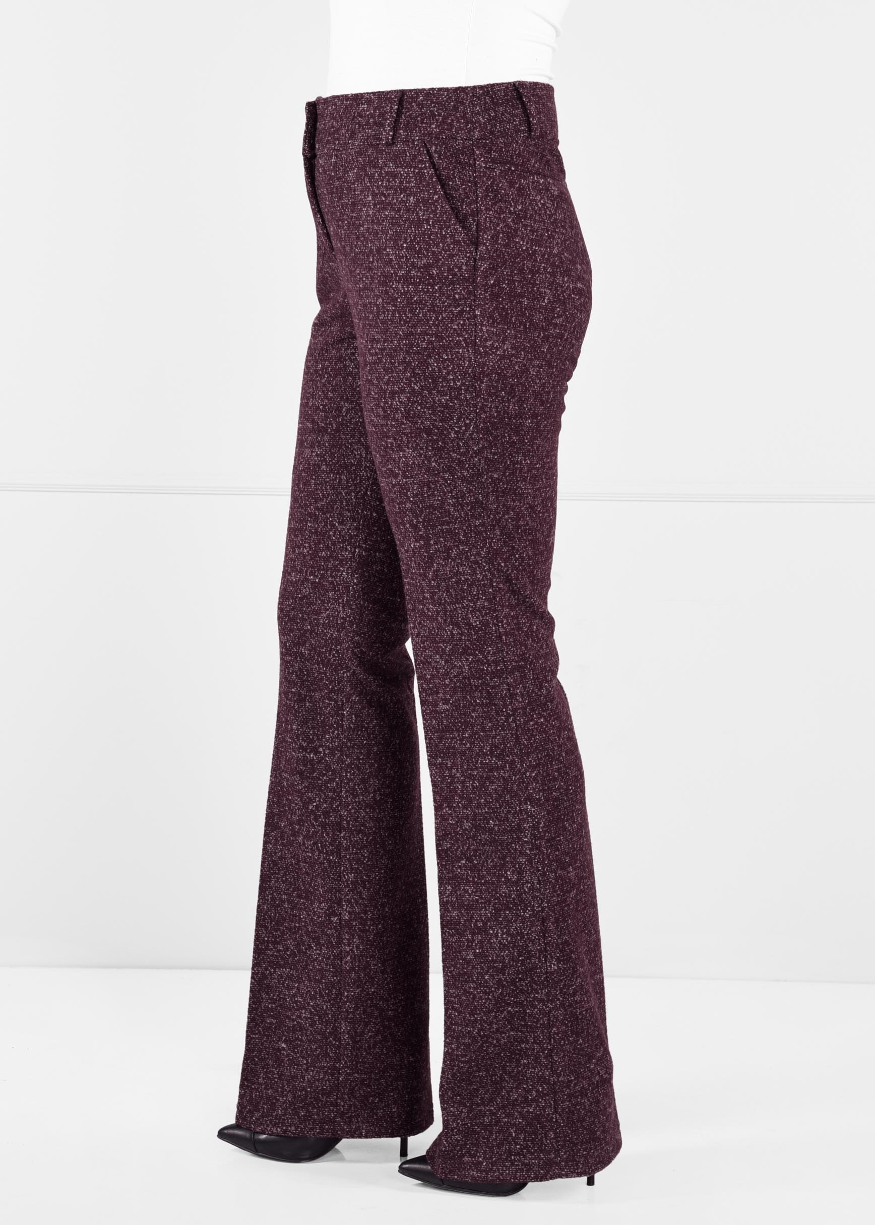 Tesettür giyim MÜRDÜM İSPANYOL PAÇA DÜĞMELİ PANTOLON 7279