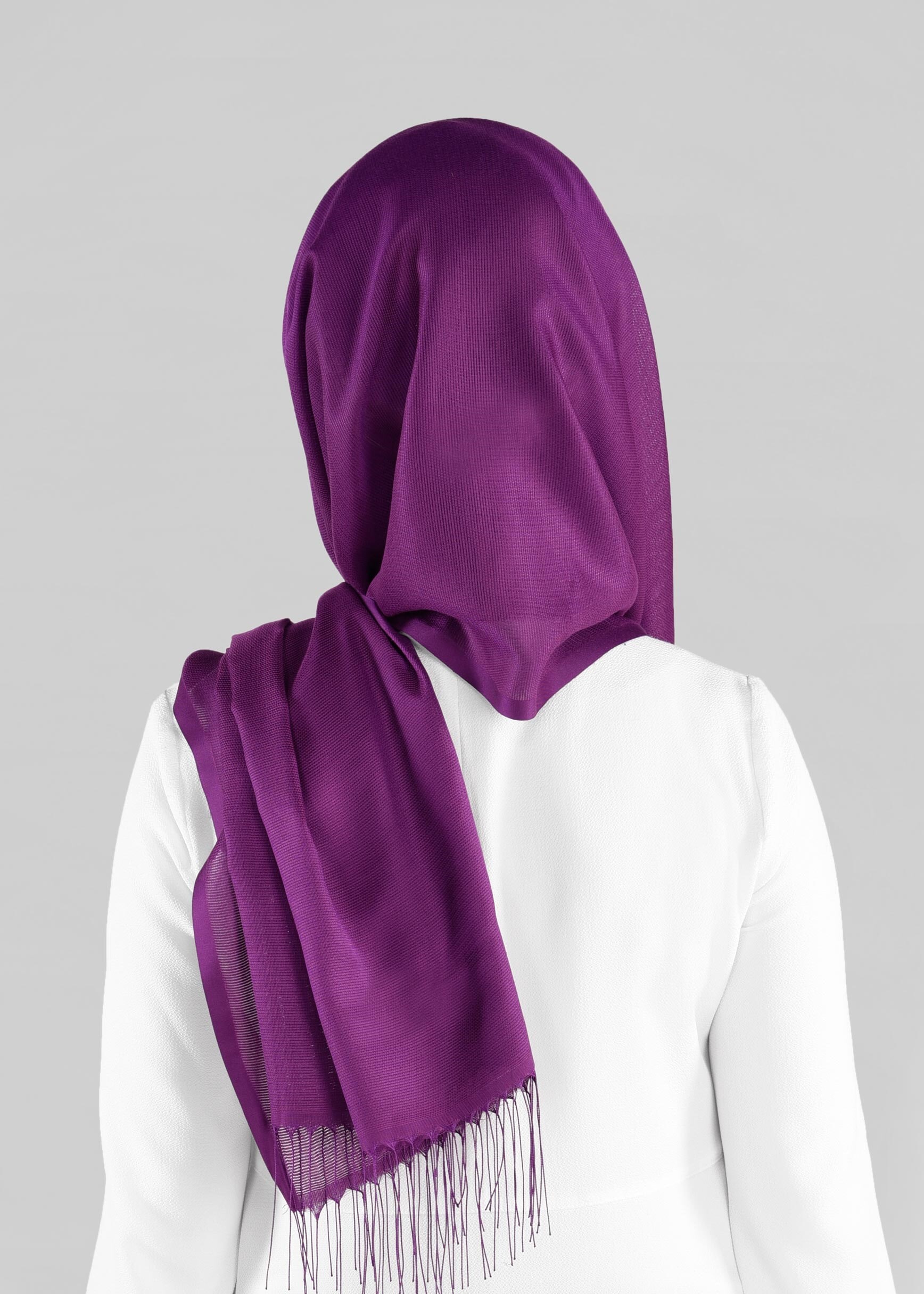 Tesettür giyim MOR 9881 ALVİNA TAKİNLİ ŞAL