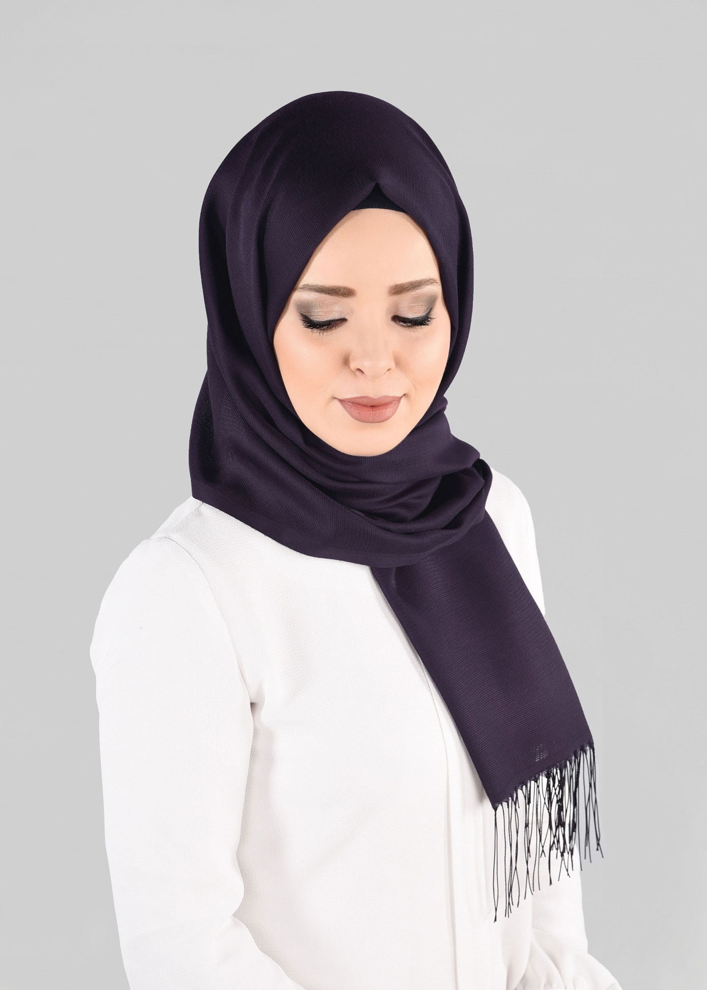 Tesettür giyim MÜRDÜM 9881 ALVİNA TAKİNLİ ŞAL