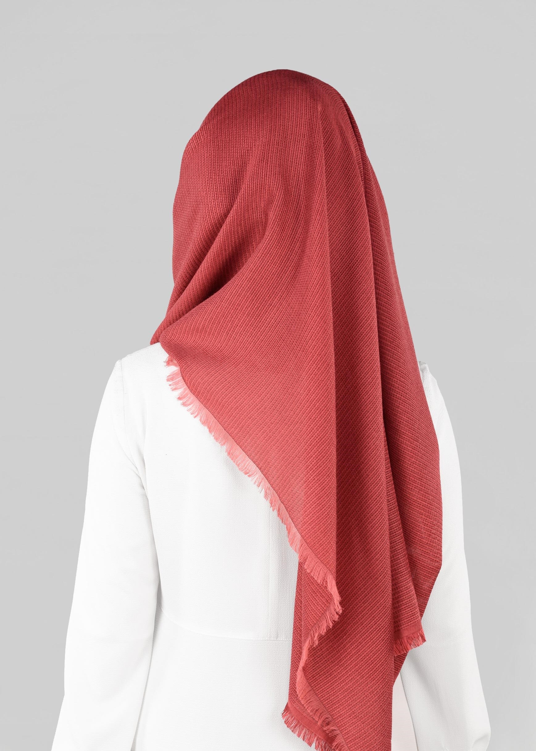 Tesettür giyim MOR 9885 ALVİNA KIŞLIK DOKUMA ŞAL