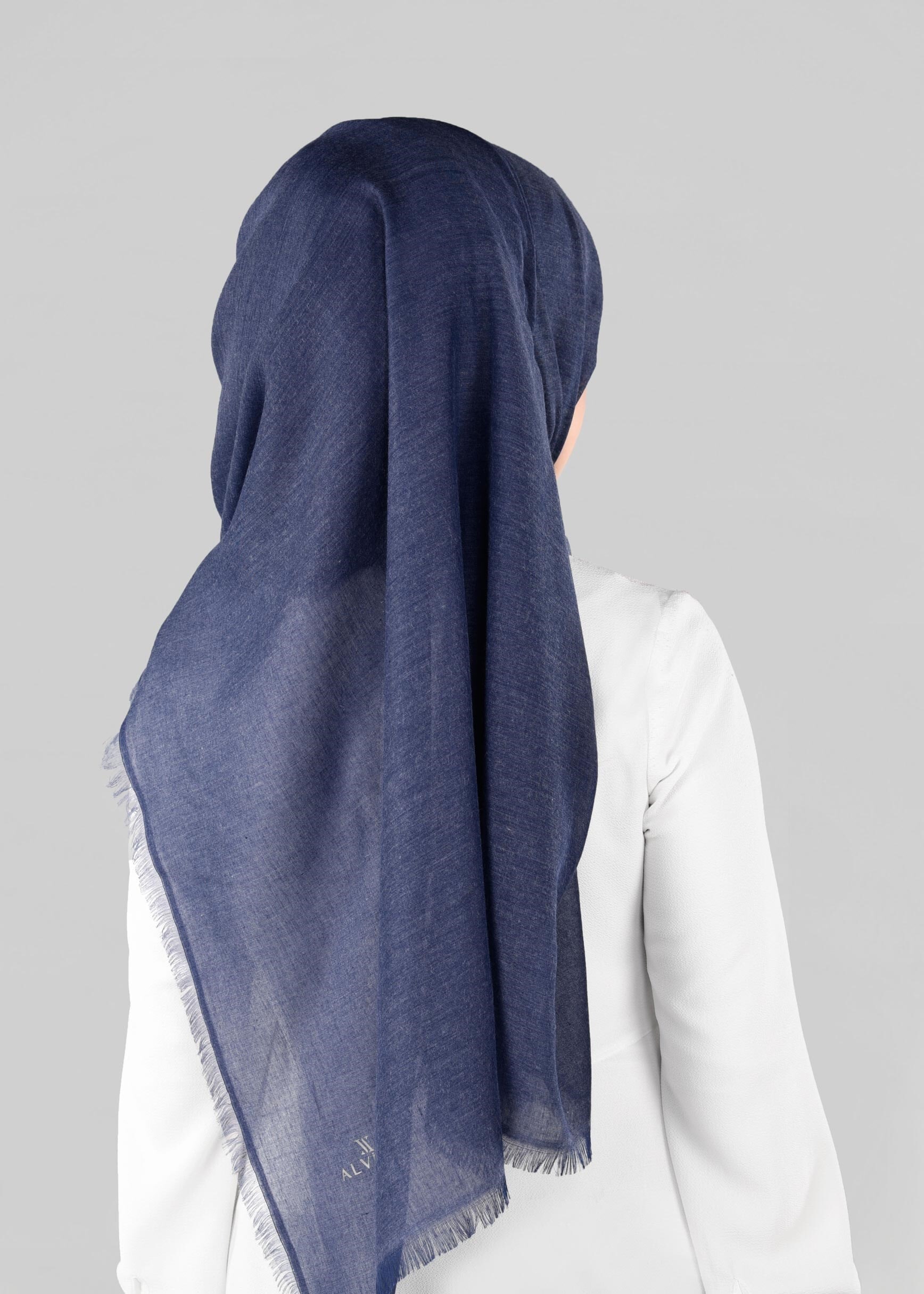 Tesettür giyim LACİVERT 9888 ALVİNA SUDE ŞAL