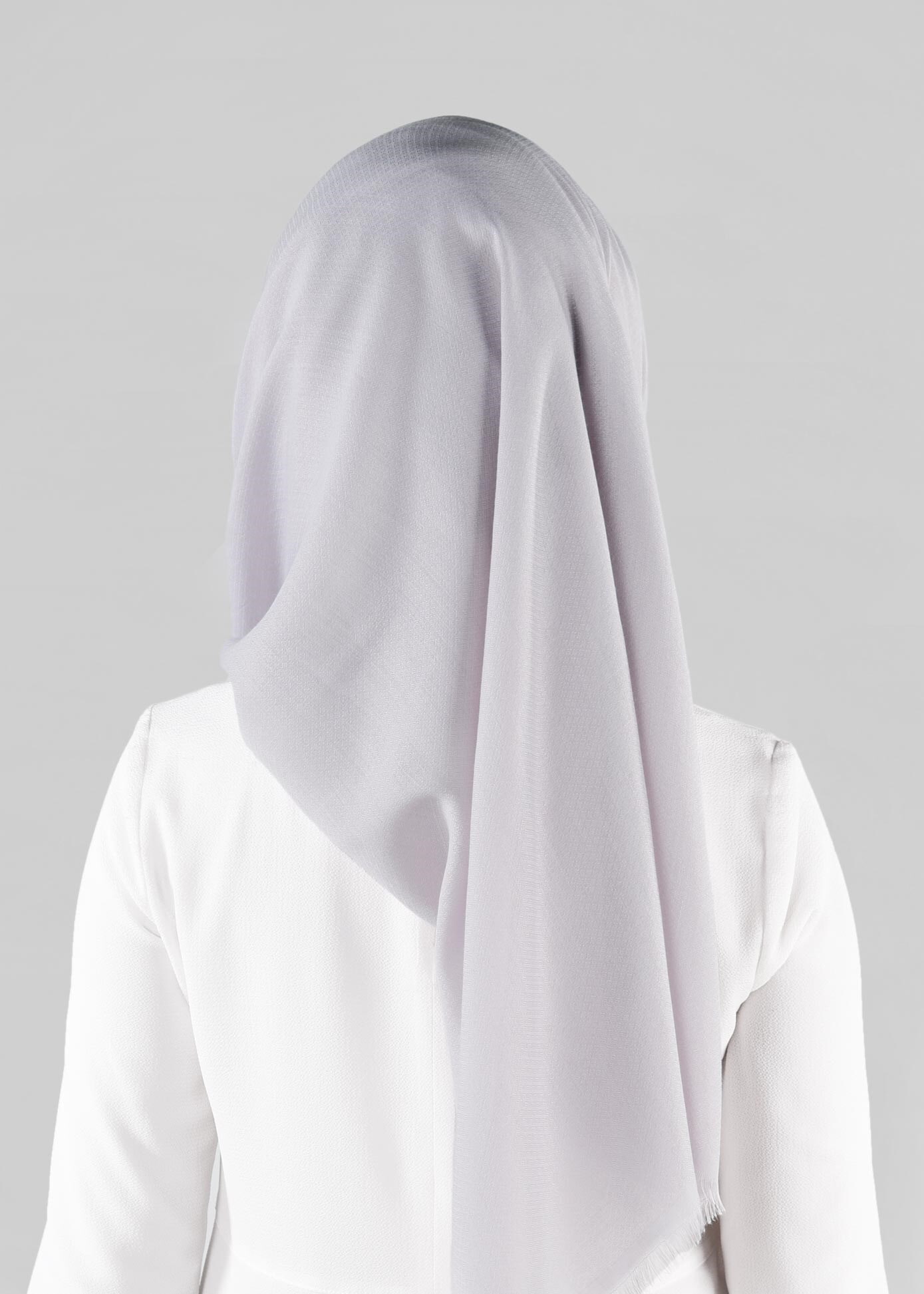 Tesettür giyim GRİ ALVİNA ÇITIR ŞAL 9894 