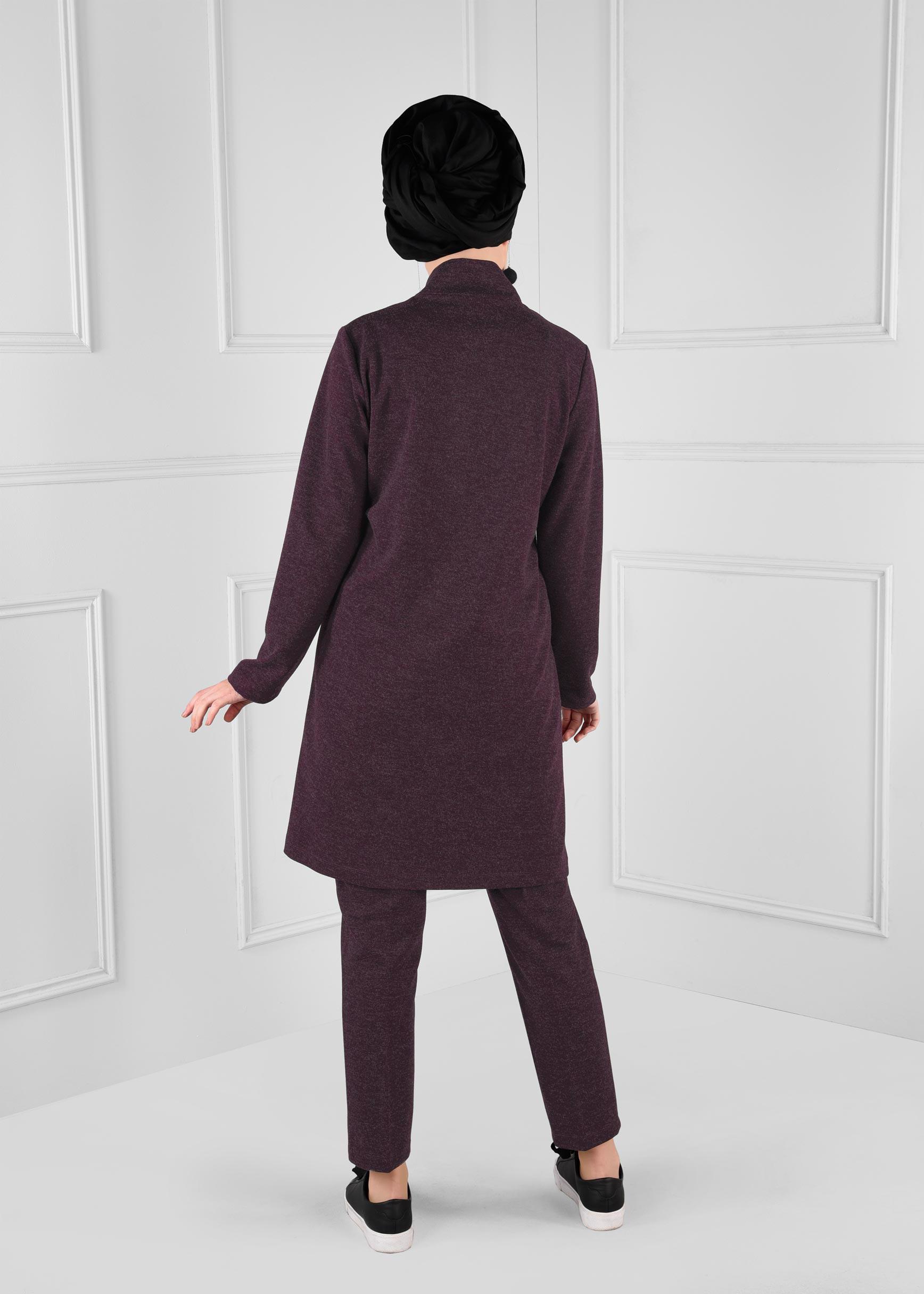 Tesettür giyim MÜRDÜM 4862 WİNTER MELANİ 2&prime;Lİ PANT.TAKIM36/44 TEK38