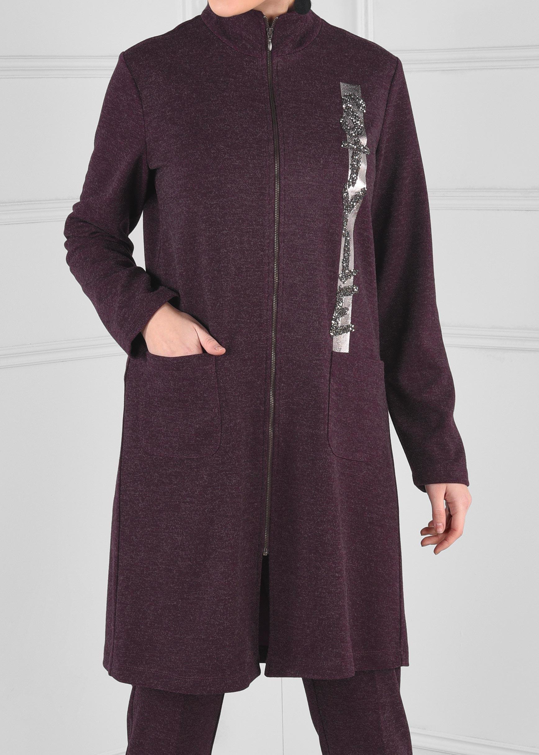 Tesettür giyim MÜRDÜM 4862 WİNTER MELANİ 2&prime;Lİ PANT.TAKIM36/44 TEK38