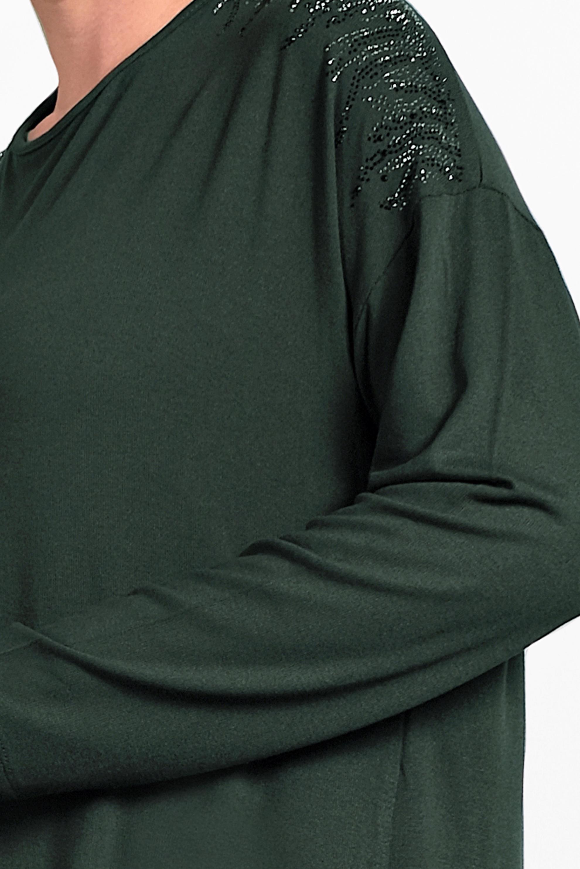 Hijab clothing KHAKI PRINTED TUNIC 2747 