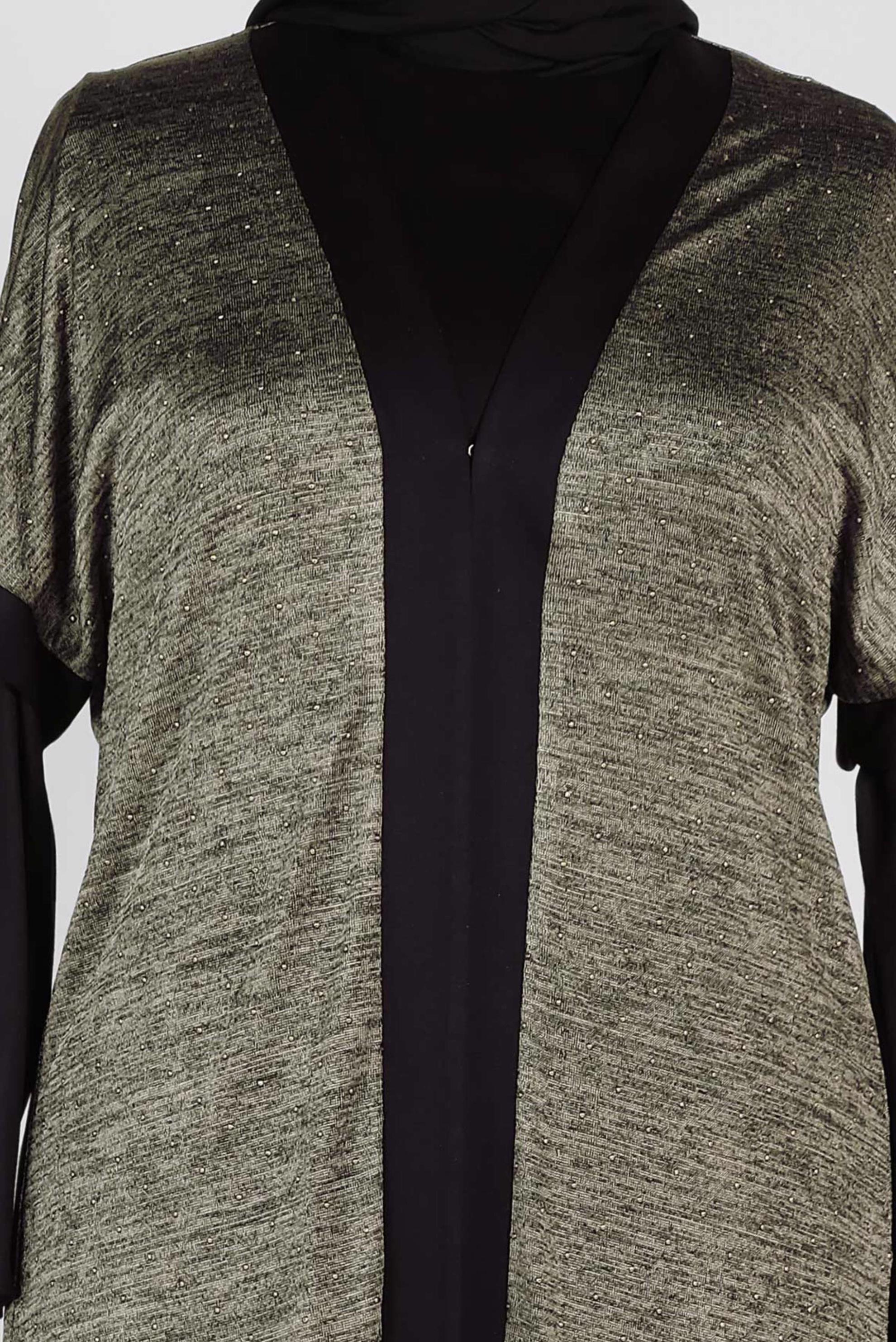 Tesettür giyim ALTIN TAŞ BASKILI TUNİK 2851