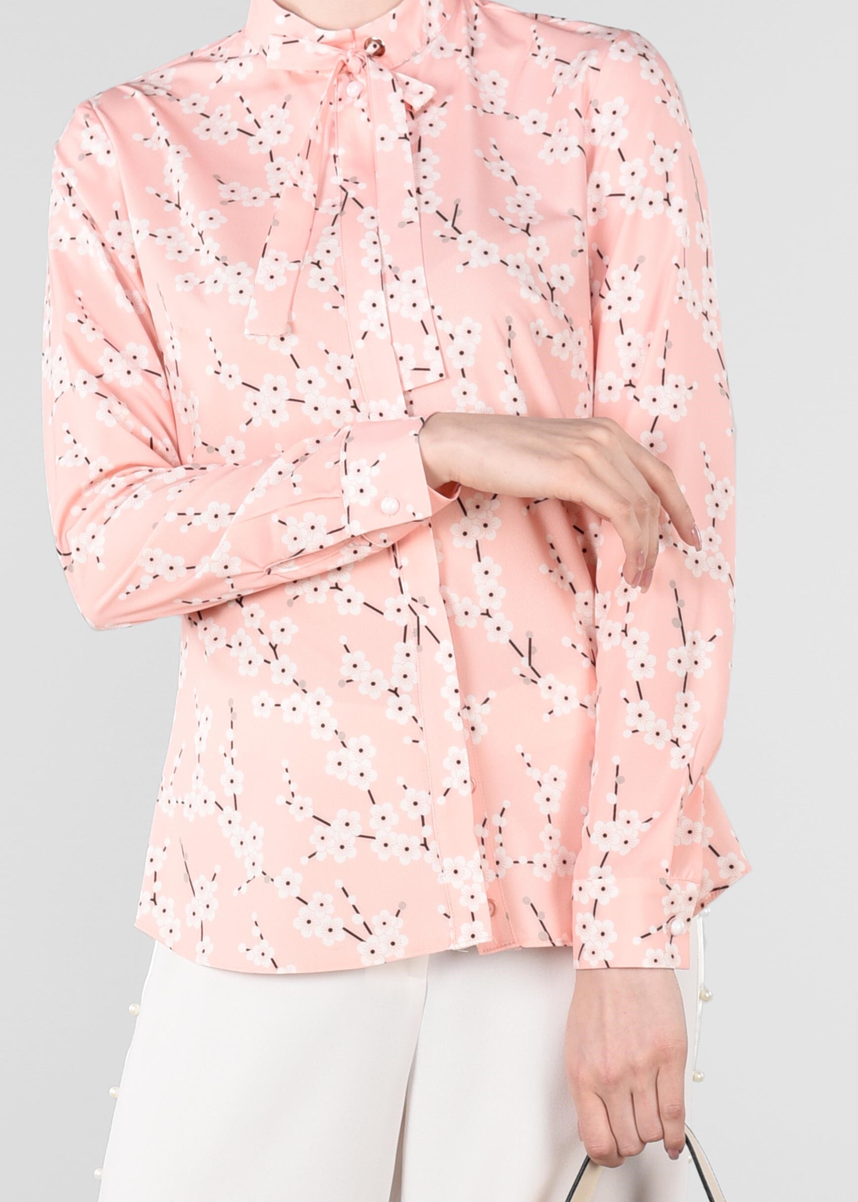 Tesettür giyim PUDRA 4974 FLEX 33088 BLUZ 38/46