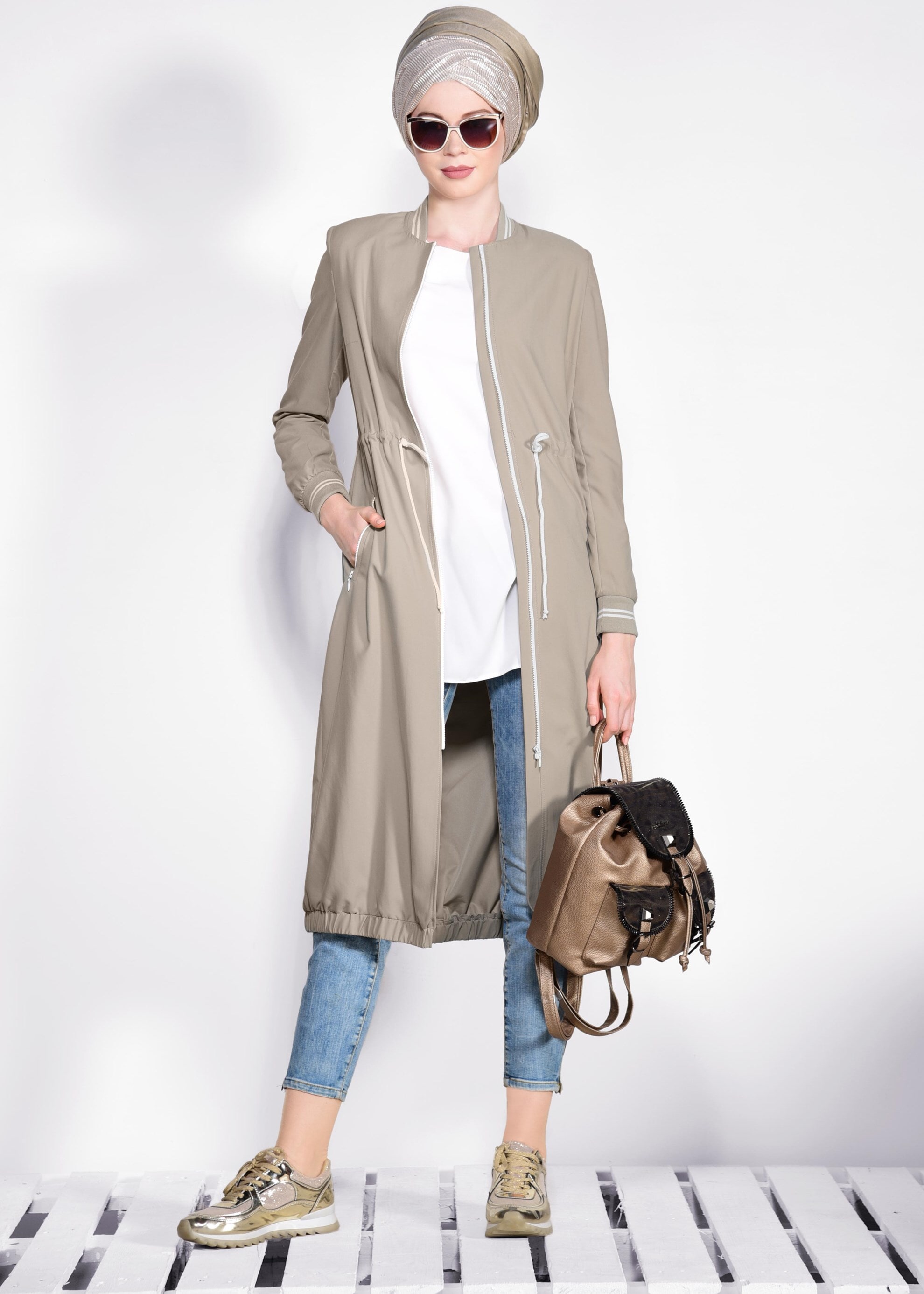 Vêtements hijab BRUN 4233 60252 GİY ÇIK 36/44 TEK38