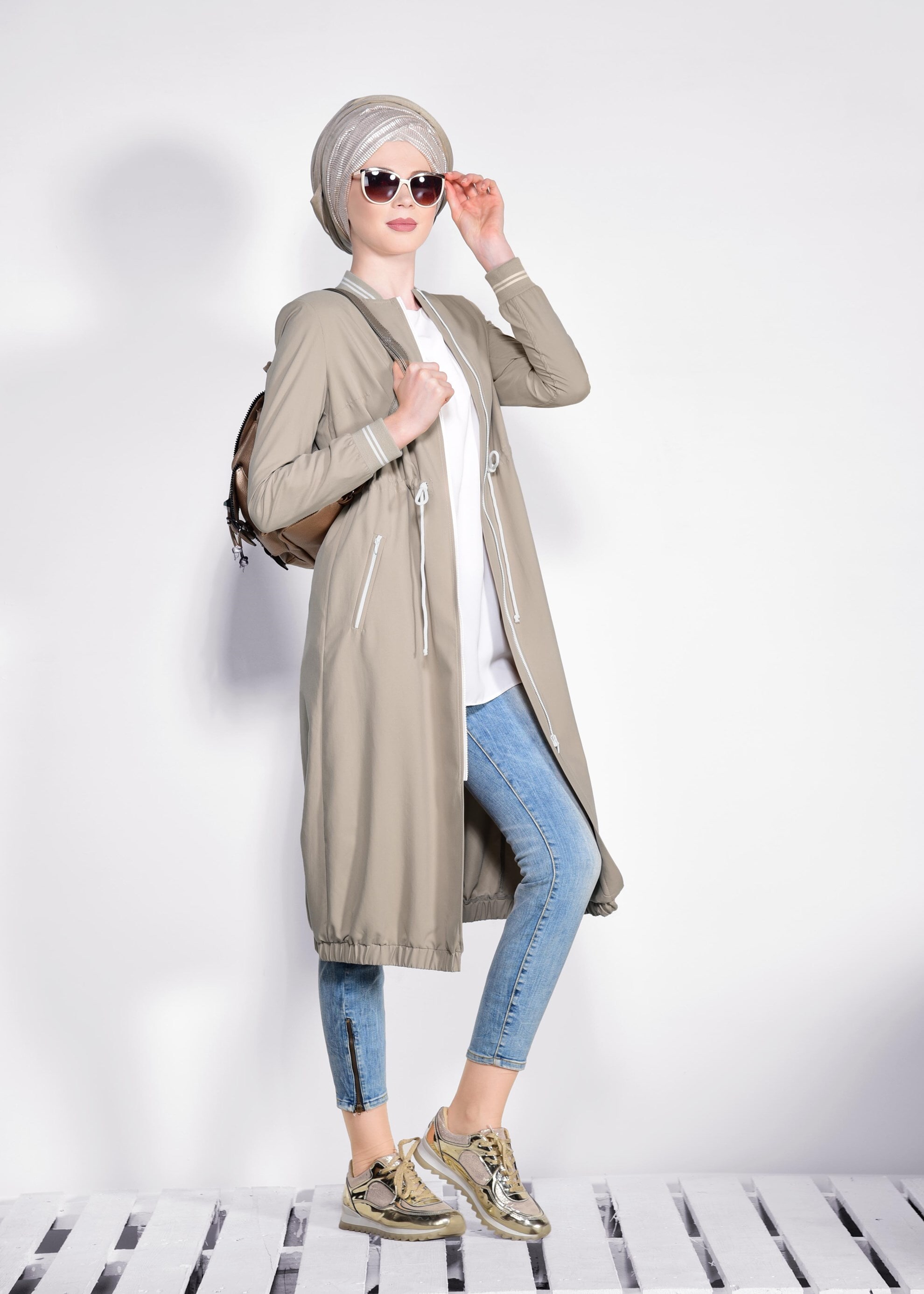 Vêtements hijab BRUN 4233 60252 GİY ÇIK 36/44 TEK38