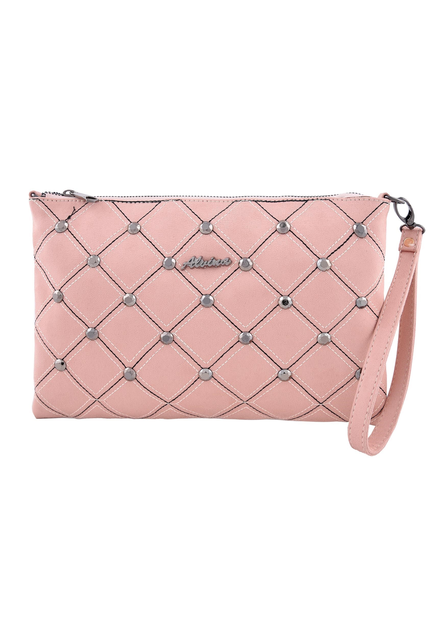 Tesettür giyim PUDRA 027 ALVİNA ÇANTA