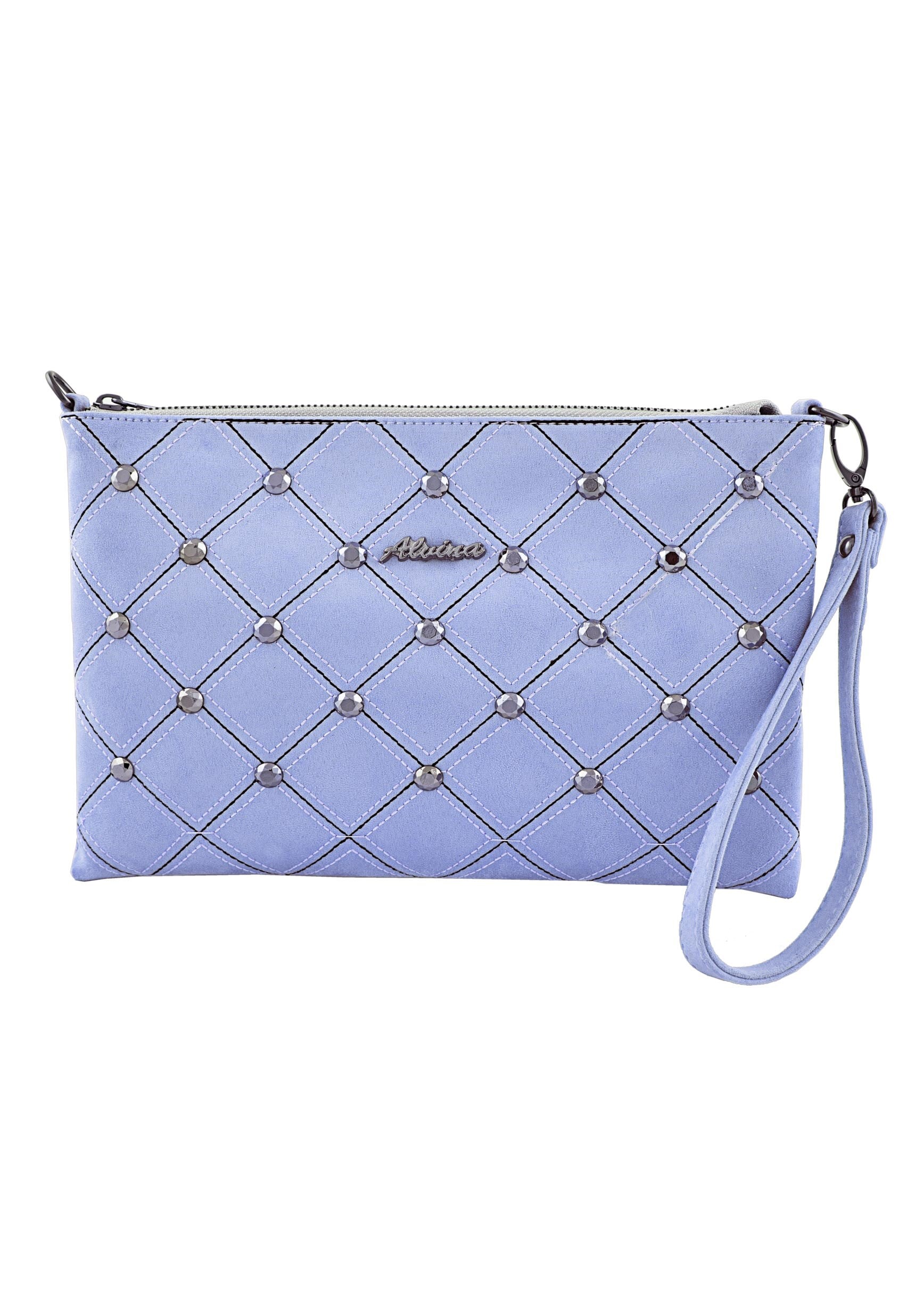 Tesettür giyim MAVİ 027 ALVİNA ÇANTA