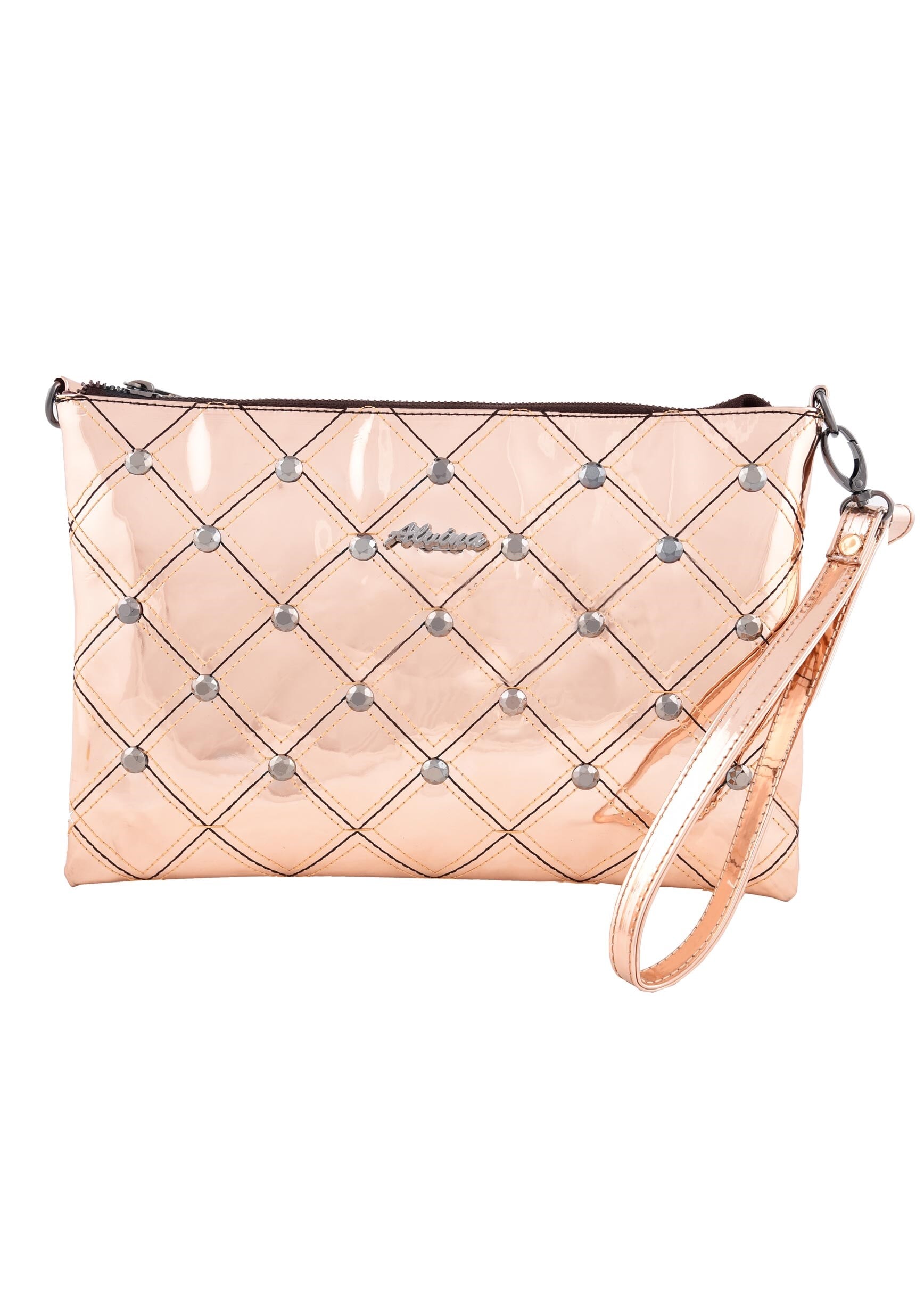 Tesettür giyim BAKIR / BRONZ 027 ALVİNA ÇANTA