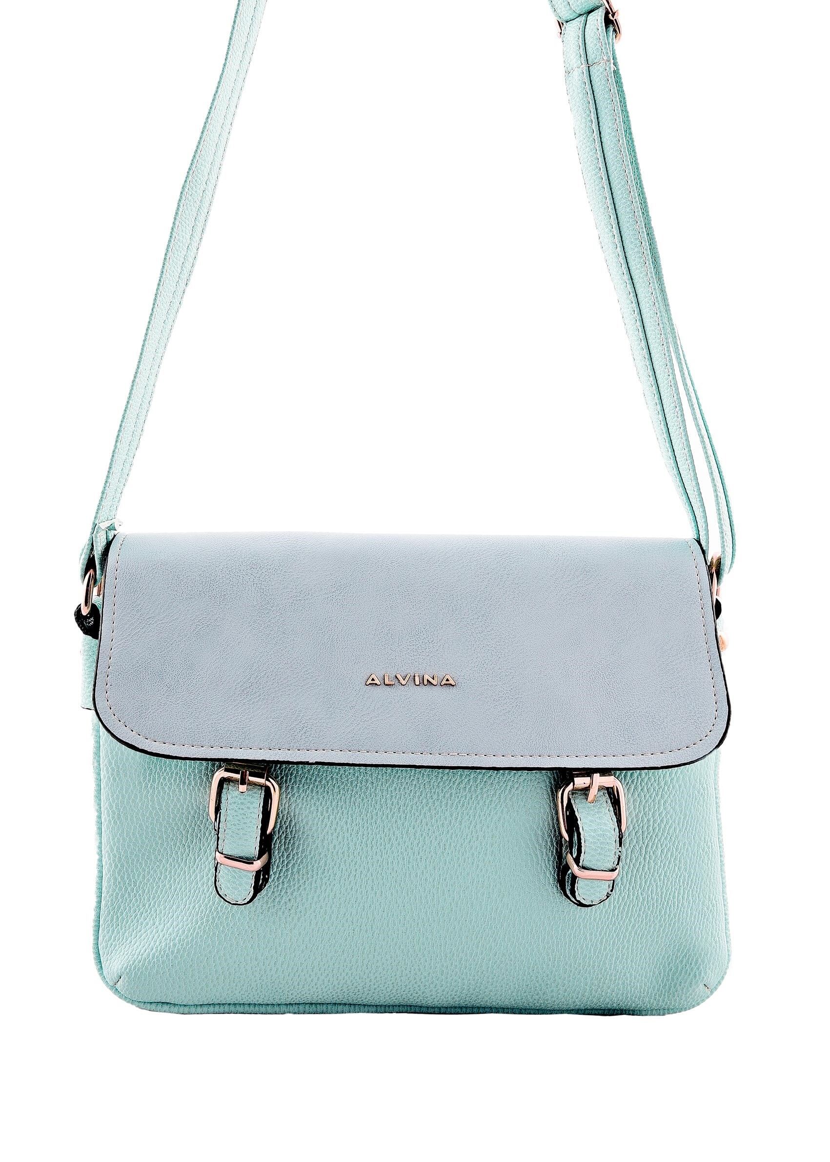 Tesettür giyim MAVİ 1526 ALVİNA ÇANTA