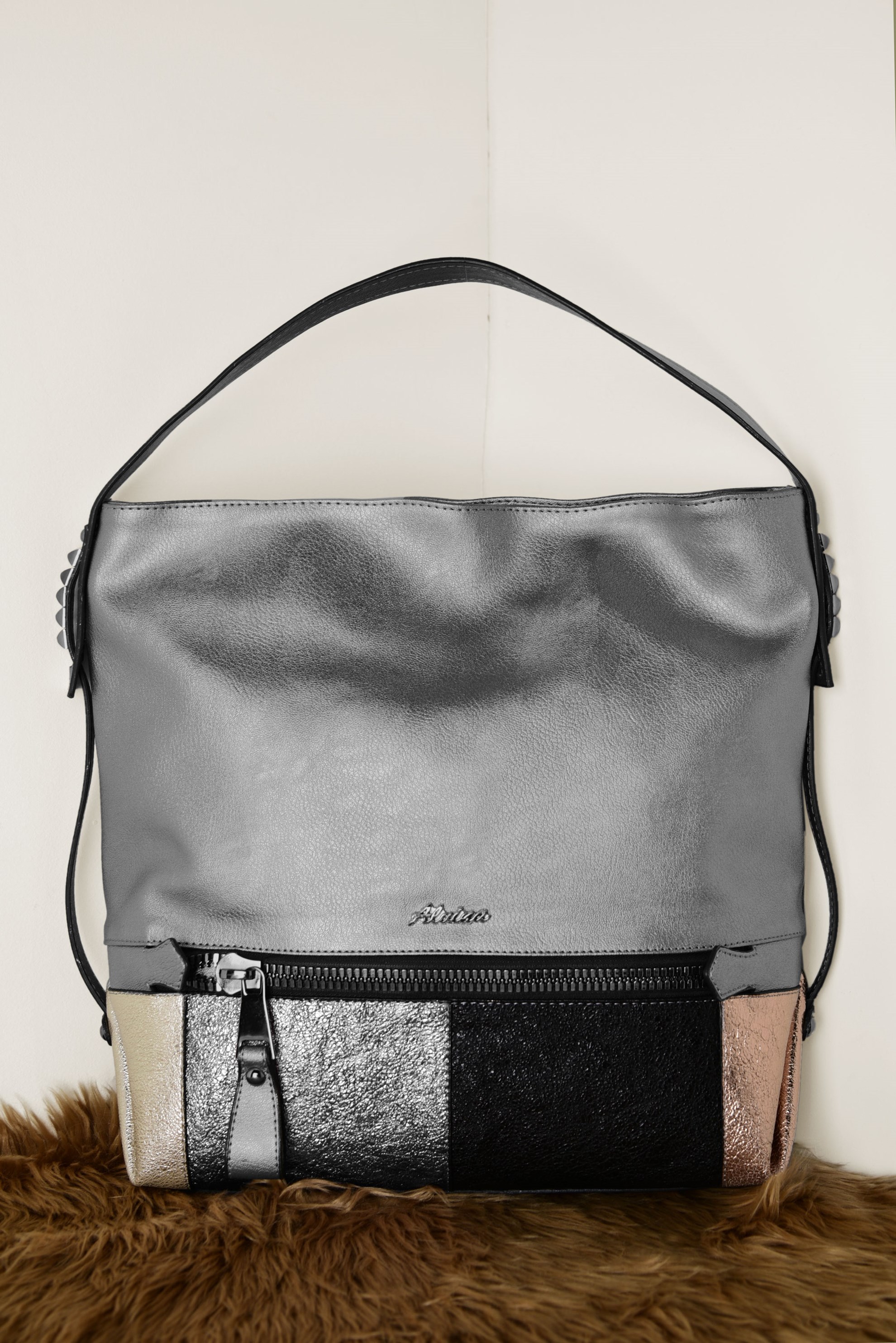 Tesettür giyim BEJ 3077 ALVİNA ÇANTA