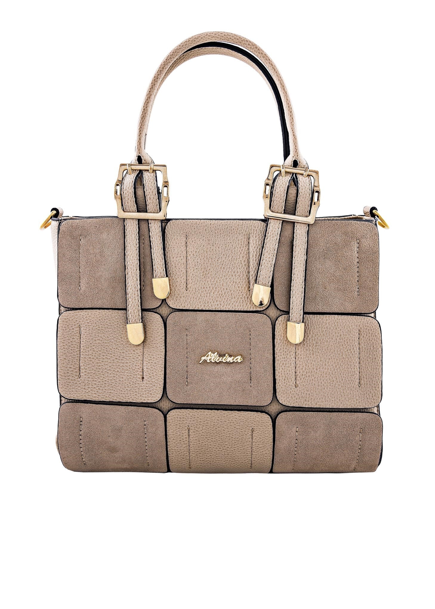 Tesettür giyim VİZON 3078 ALVİNA ÇANTA