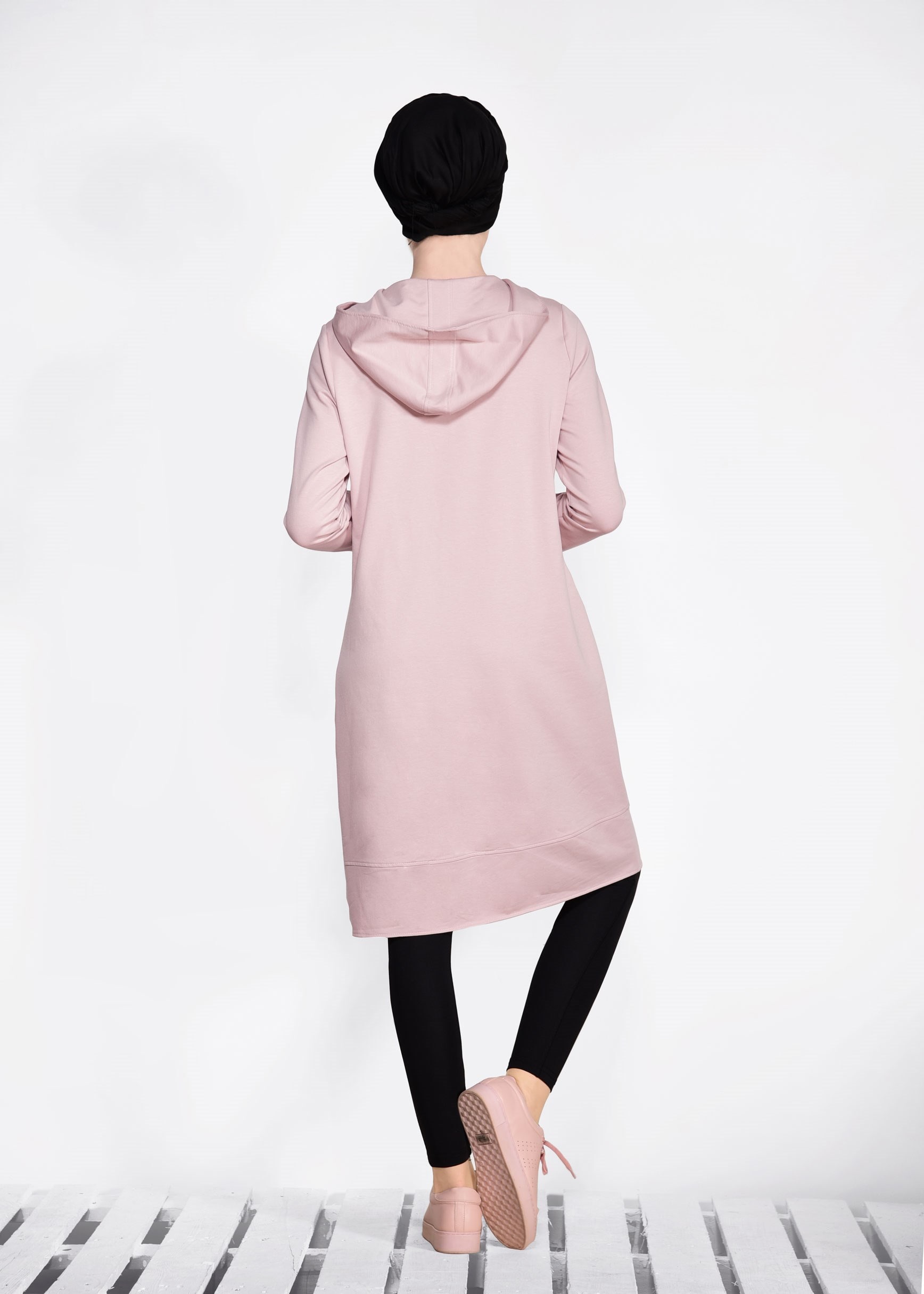 Tesettür giyim PUDRA 4234 NEW LERİDA EŞOFMAN TUNİK 36/44 TEK38